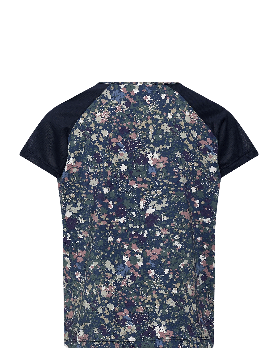 Hummel - hmlJR MIX T-SHIRT S/S - lühikeste varrukatega t-särgid - dress blues/riverside - 1