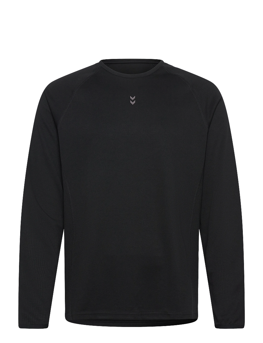 Hummel - hmlPULSE PERFORMANCE MIDLAYER - langærmede t-shirts - black - 0