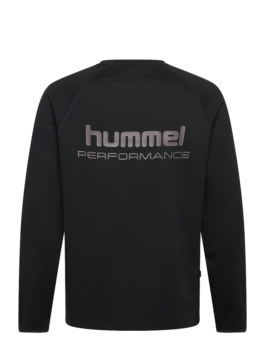 Hummel - hmlPULSE PERFORMANCE MIDLAYER - langærmede t-shirts - black - 1