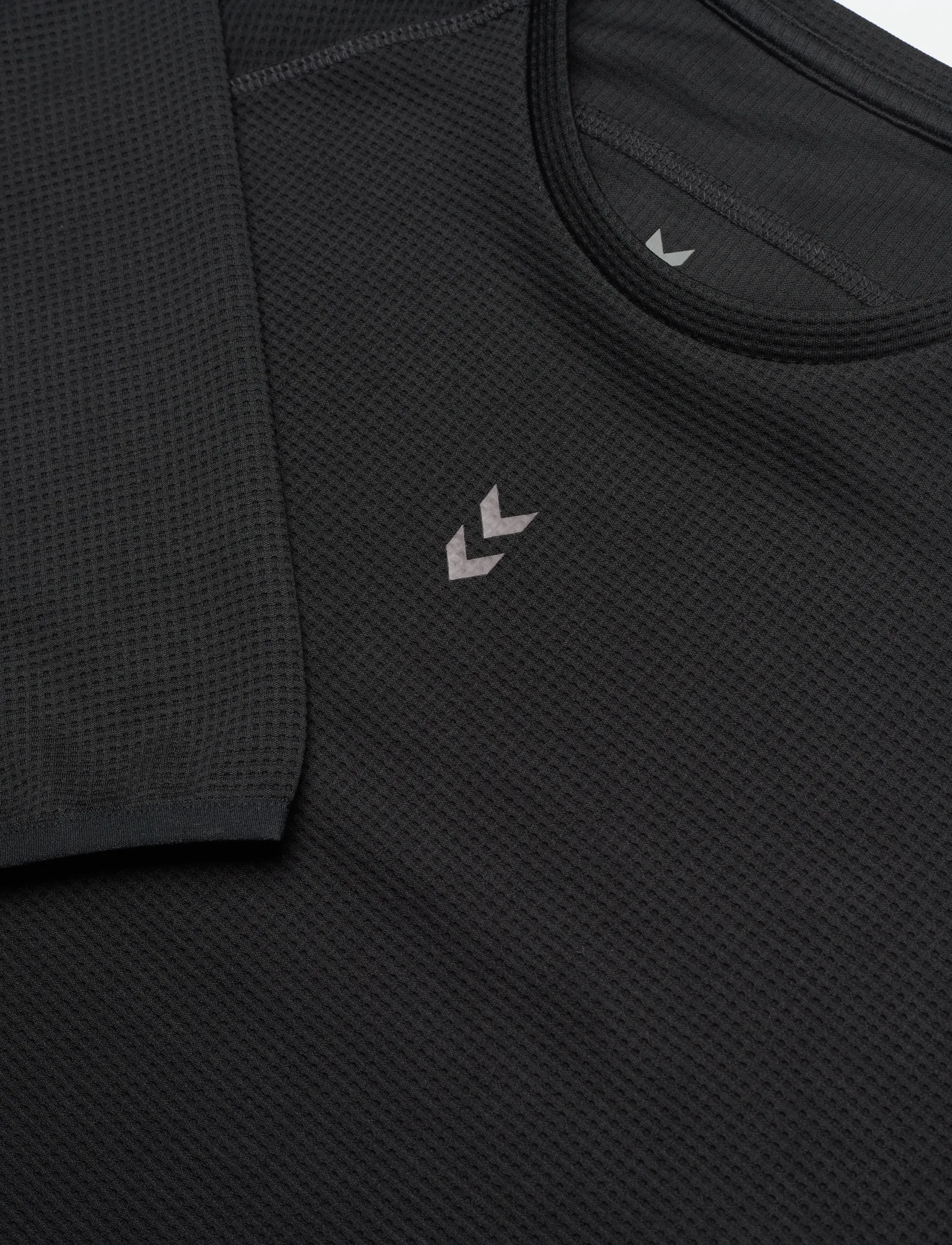 Hummel - hmlPULSE PERFORMANCE MIDLAYER - langærmede t-shirts - black - 2