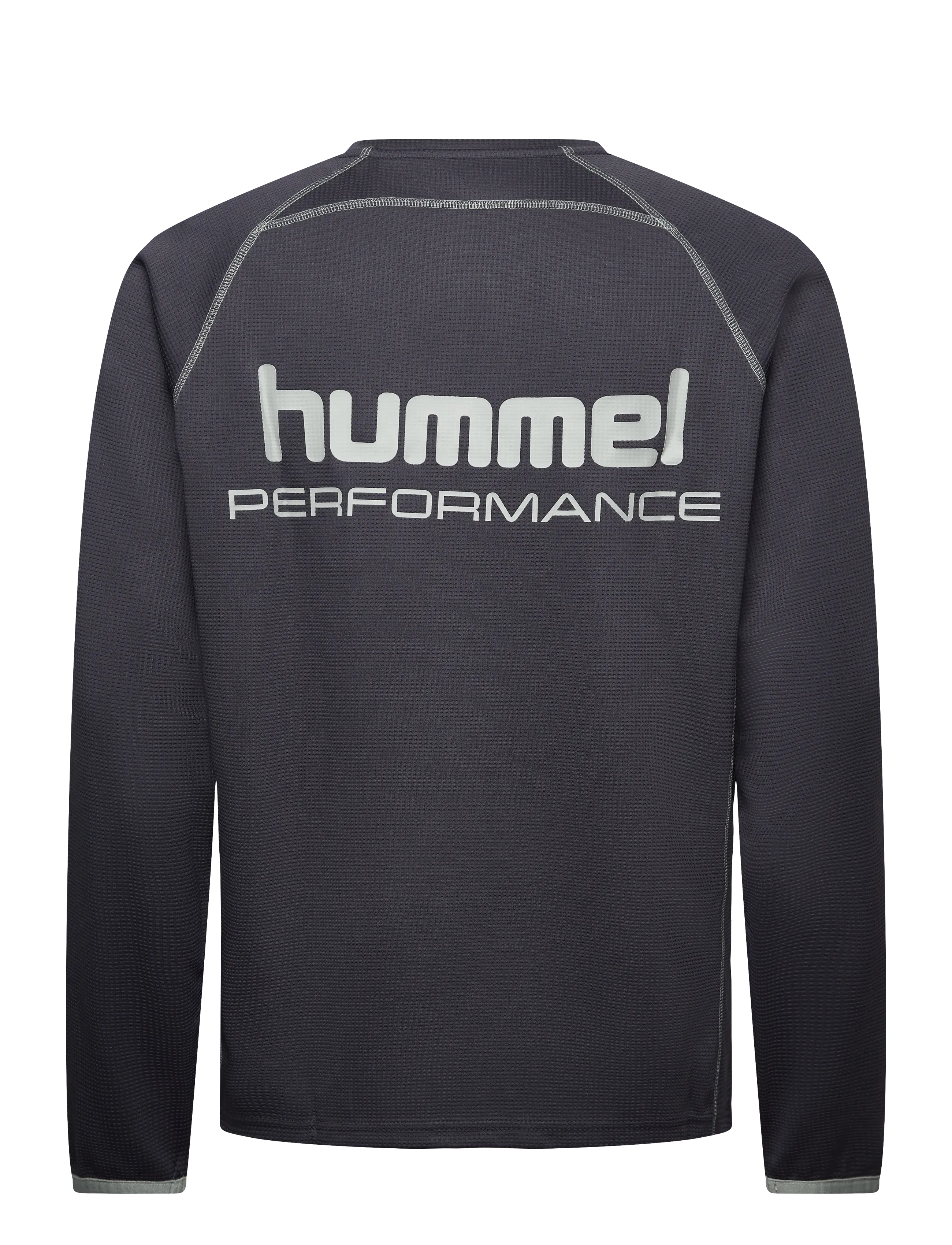 Hummel - hmlPULSE PERFORMANCE MIDLAYER - langærmede t-shirts - ebony - 1