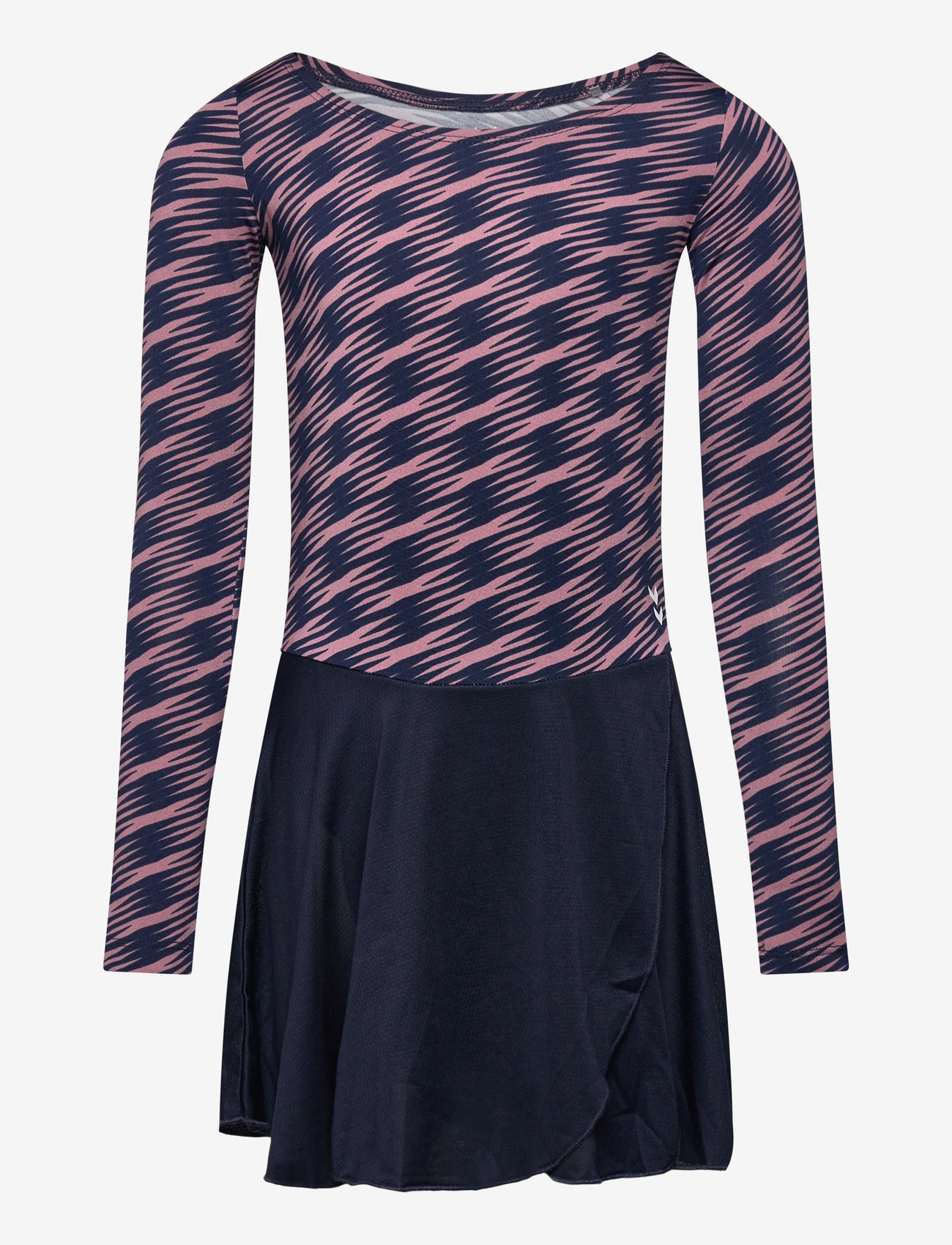 Hummel - hmlJR MIX GYMSUIT L/S - langærmede heldragter - wistful mauve - 0