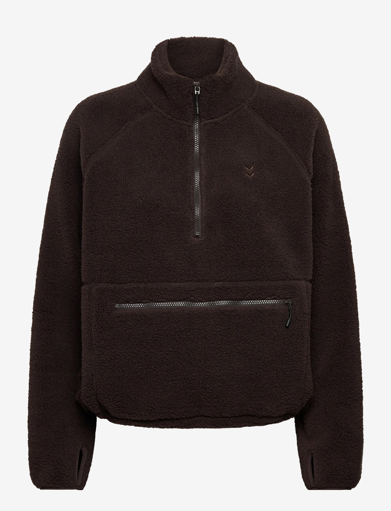 Hummel - hmlPULSE FLEECE W PULLOVER - fleece og mellemlag - after dark - 0