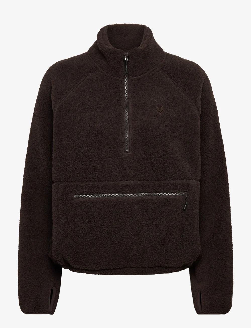 Hummel - hmlPULSE FLEECE W PULLOVER - fleece og mellemlag - after dark - 0