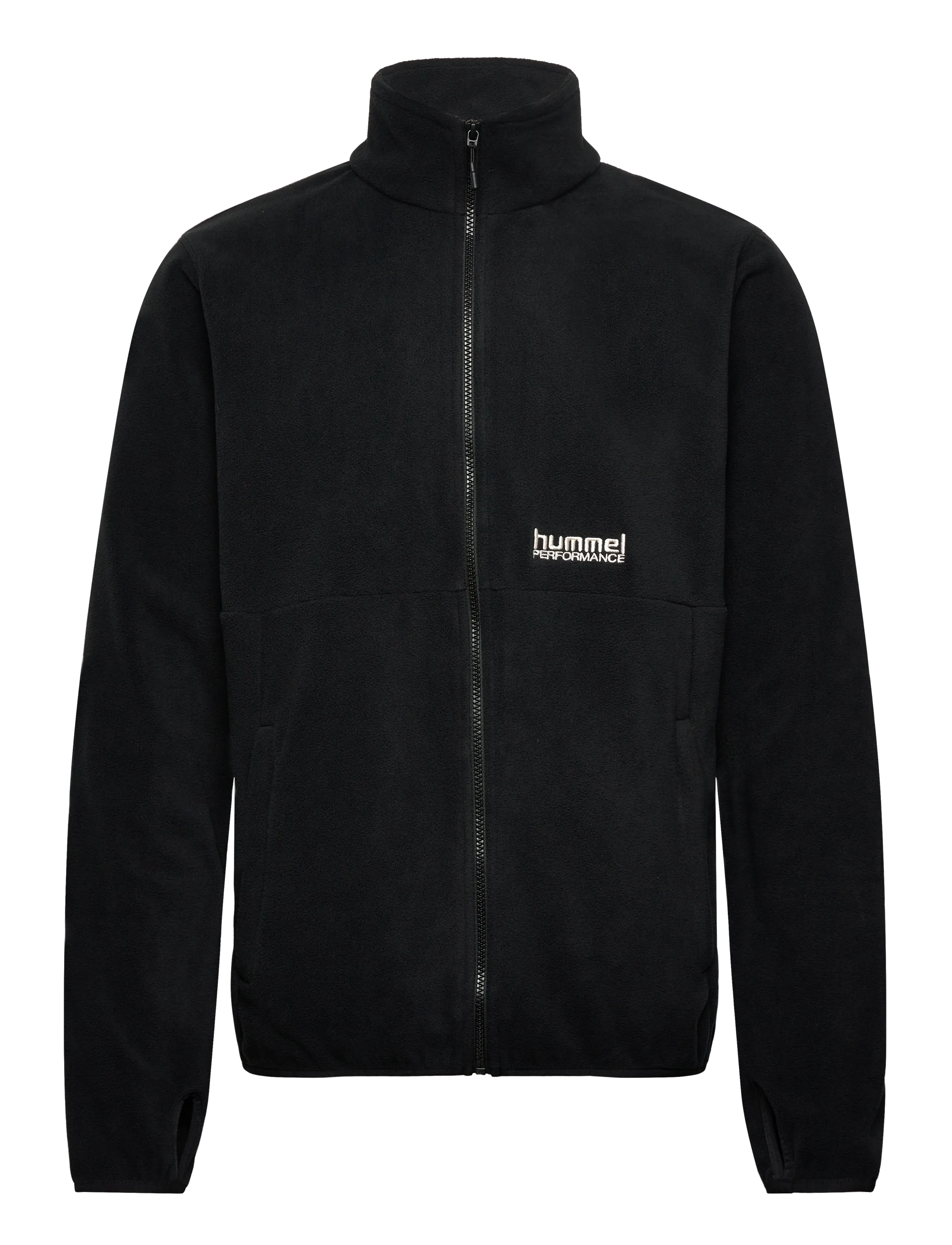 Hummel Hmlpulse Fleece Jacket, L, Black, Sport Fleeces & Midlayers > Sport Fleeces, Herre