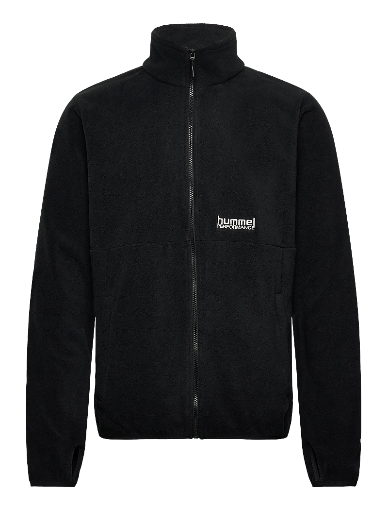 Hummel - hmlPULSE FLEECE JACKET - fleece & mellanlager - black - 0