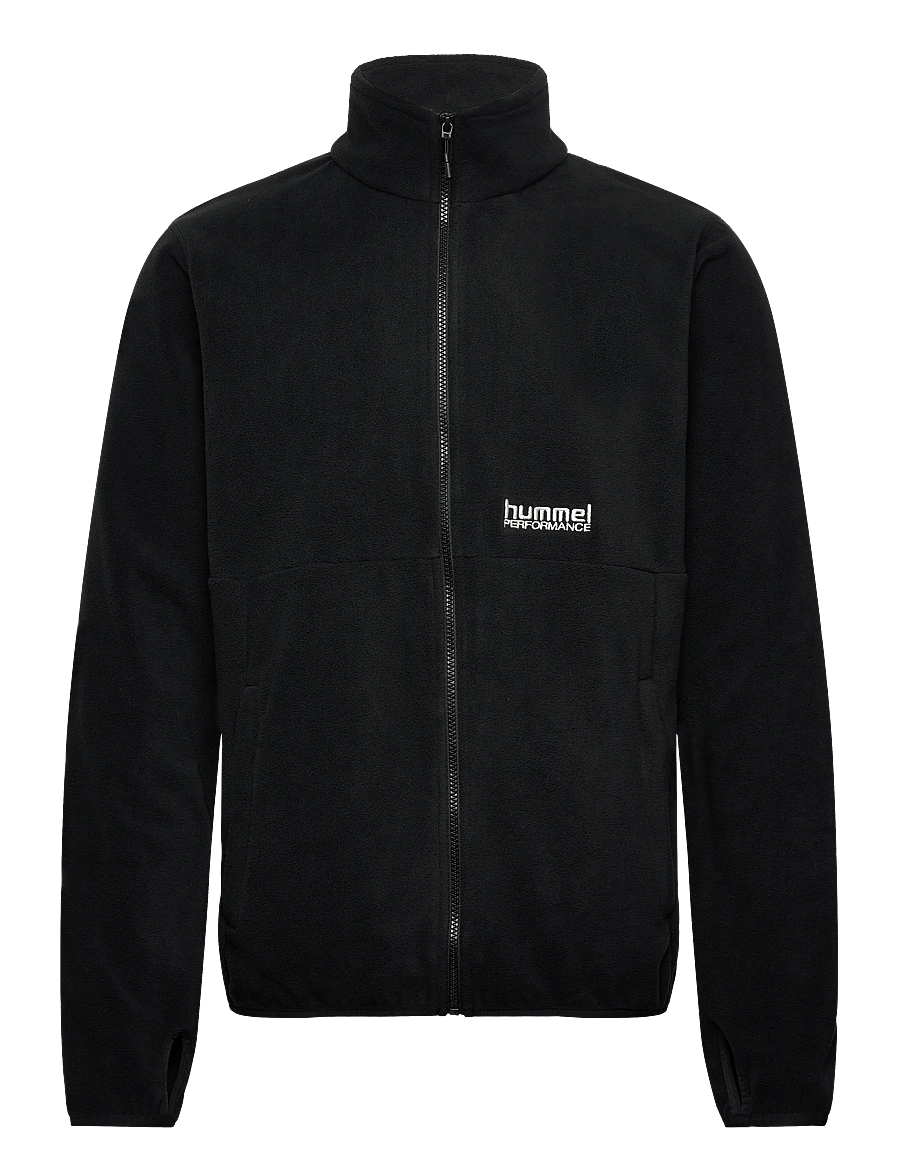 Hummel - hmlPULSE FLEECE JACKET - fleece og mellemlag - black - 0