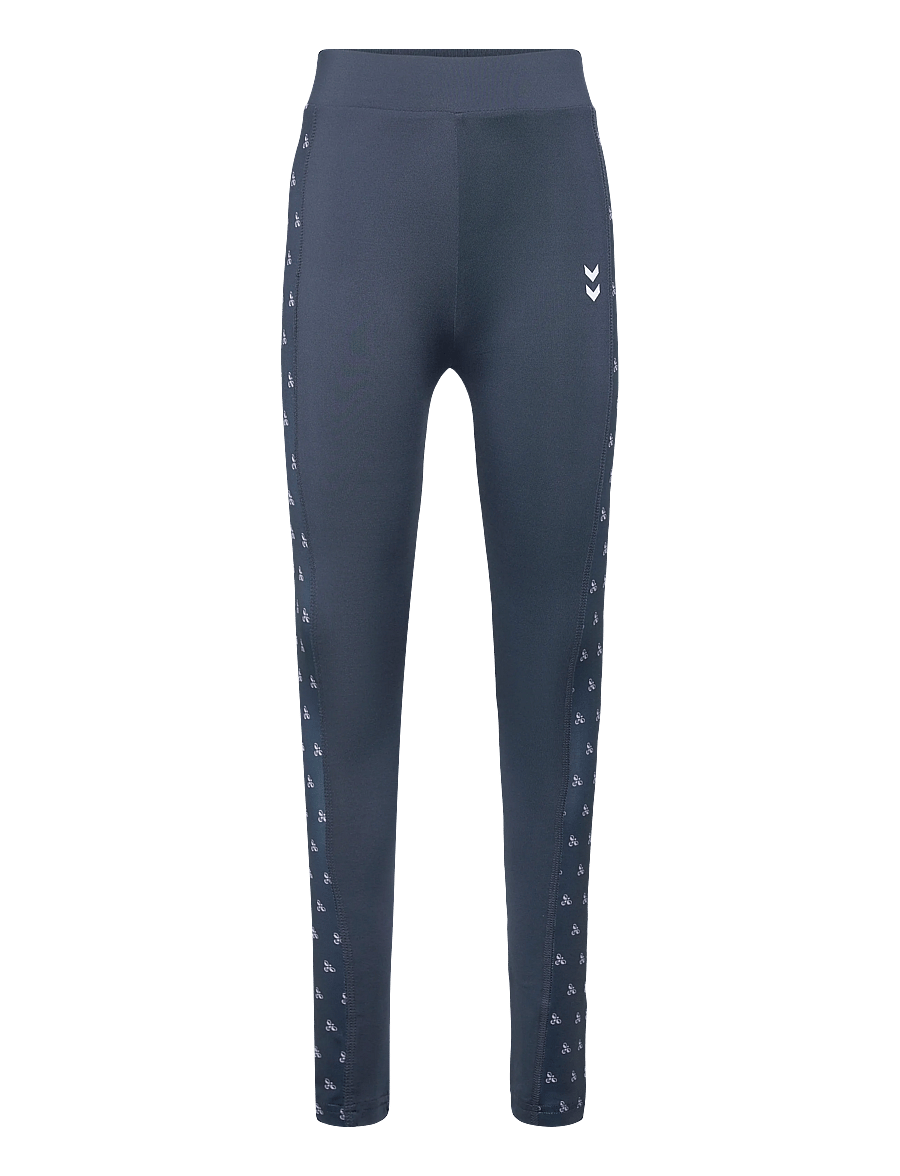 Hummel - hmlJR MIX MID WAIST TIGHTS - leggings - black iris - 0