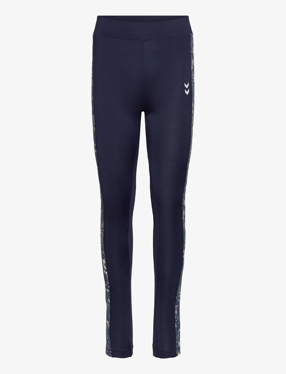 Hummel - hmlJR MIX MID WAIST TIGHTS - leggings - dress blues/riverside - 0