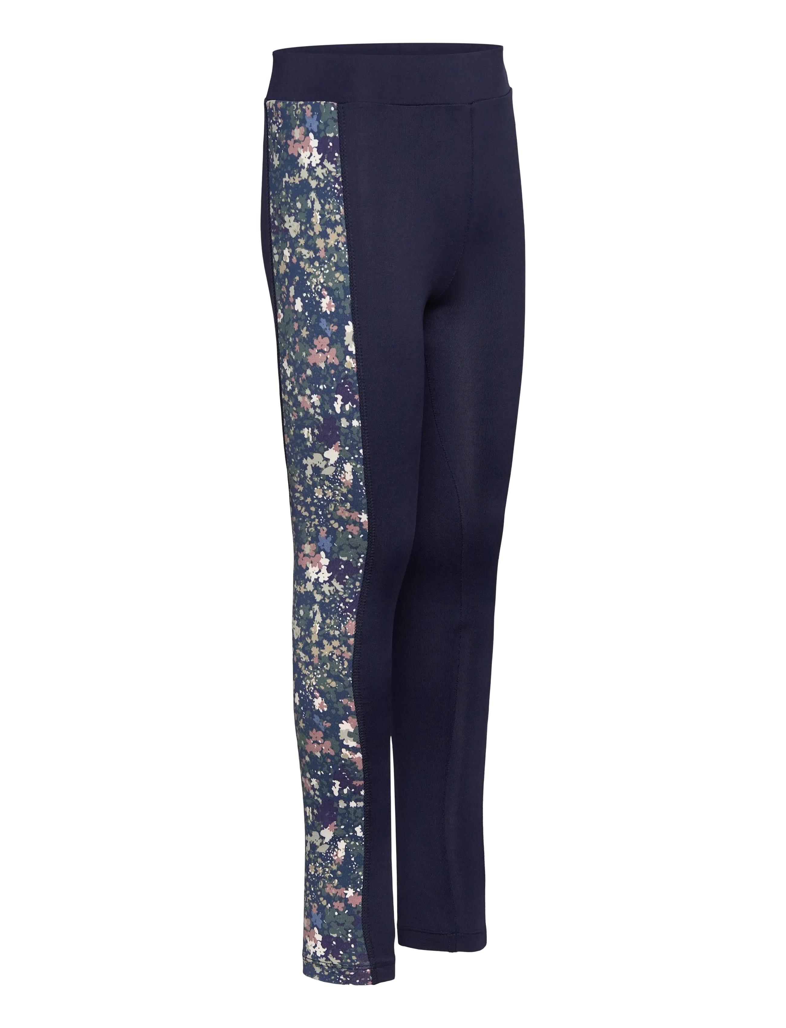 Hummel - hmlJR MIX MID WAIST TIGHTS - leggings - dress blues/riverside - 2