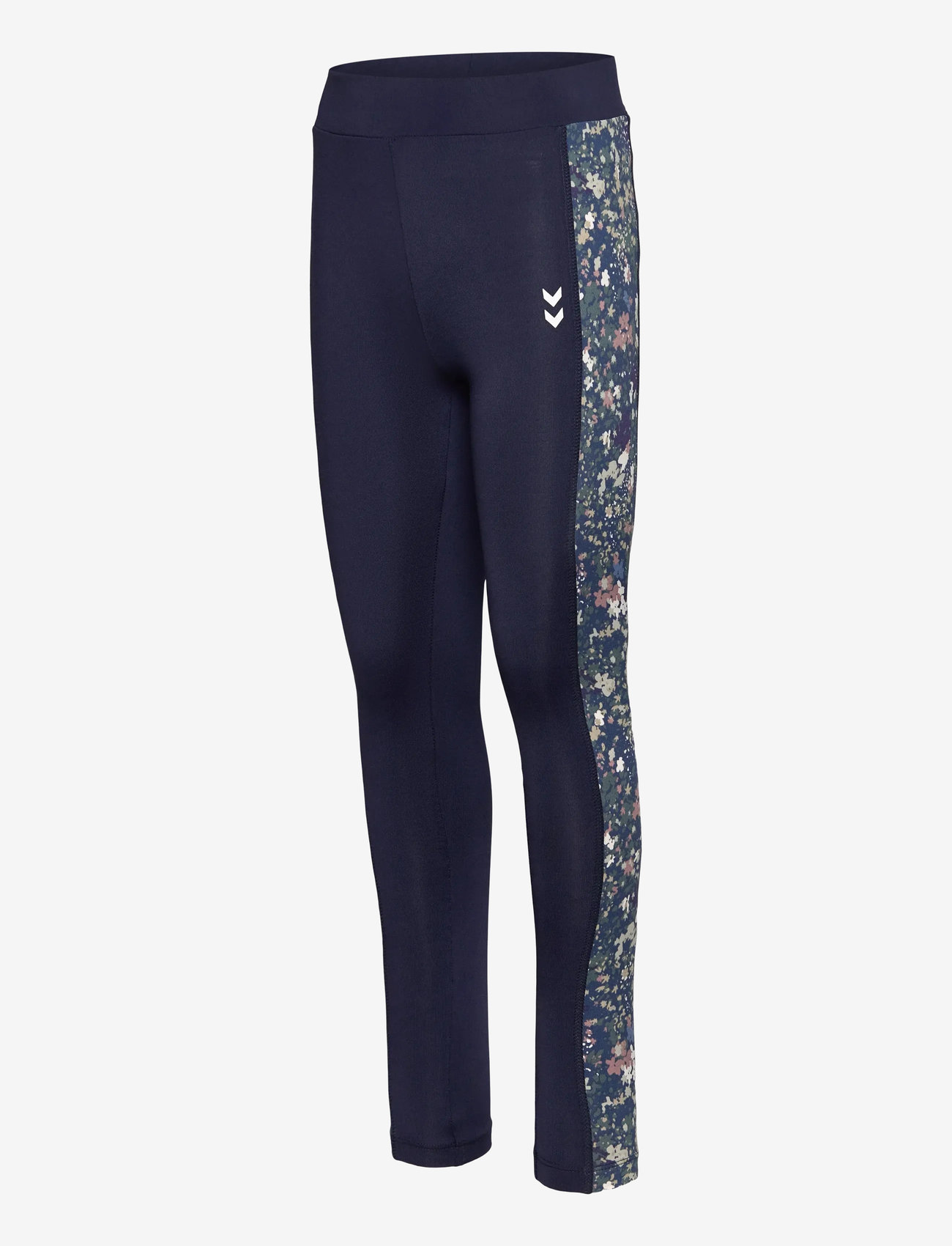 Hummel - hmlJR MIX MID WAIST TIGHTS - leggings - dress blues/riverside - 3