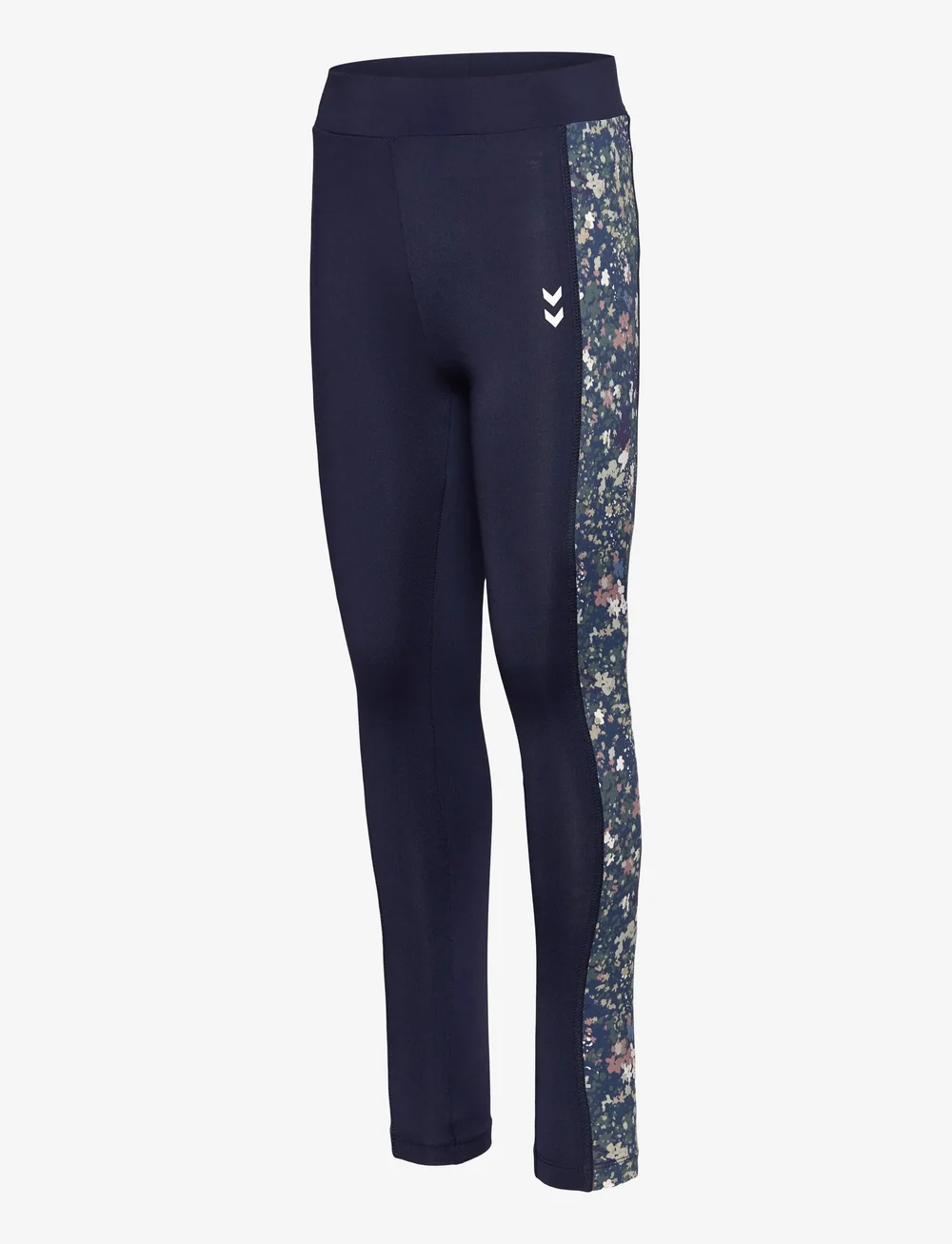 Hummel - hmlJR MIX MID WAIST TIGHTS - leggings - dress blues/riverside - 3