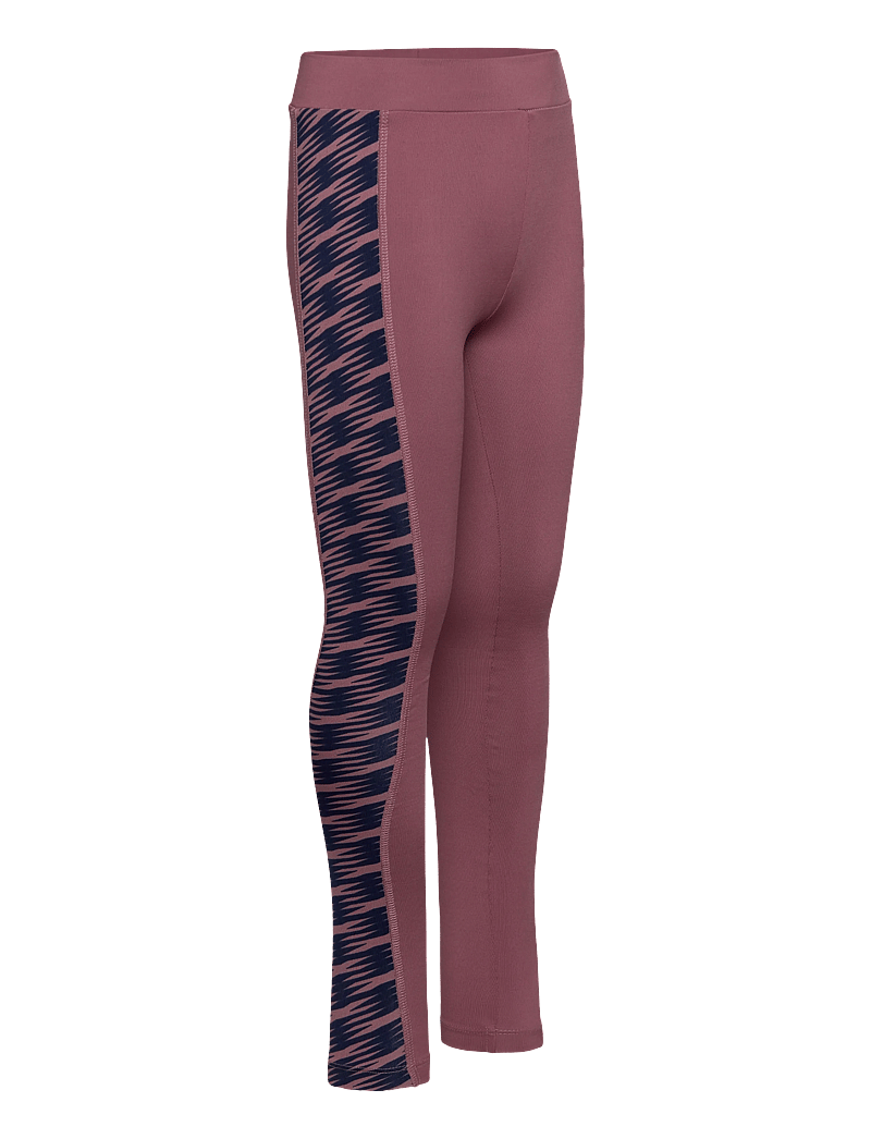 Hummel - hmlJR MIX MID WAIST TIGHTS - leggings - wistful mauve - 2