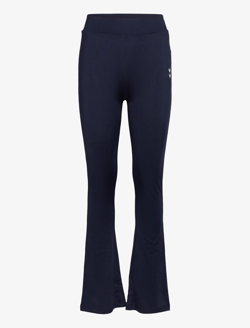 Hummel - hmlJR HIGH WAIST FLARED TIGHTS - leggings - black iris - 0