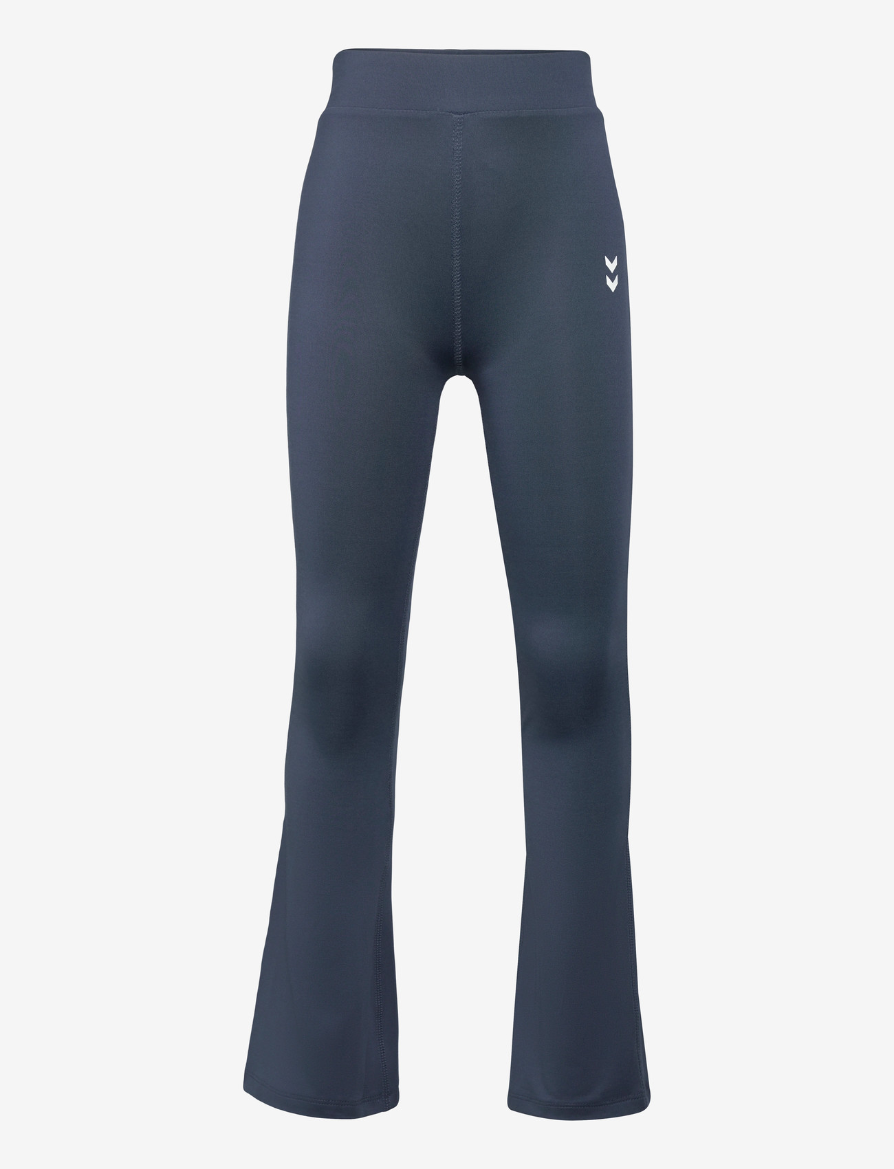 Hummel - hmlJR HIGH WAIST FLARED TIGHTS - leggings - black iris/black iris - 0