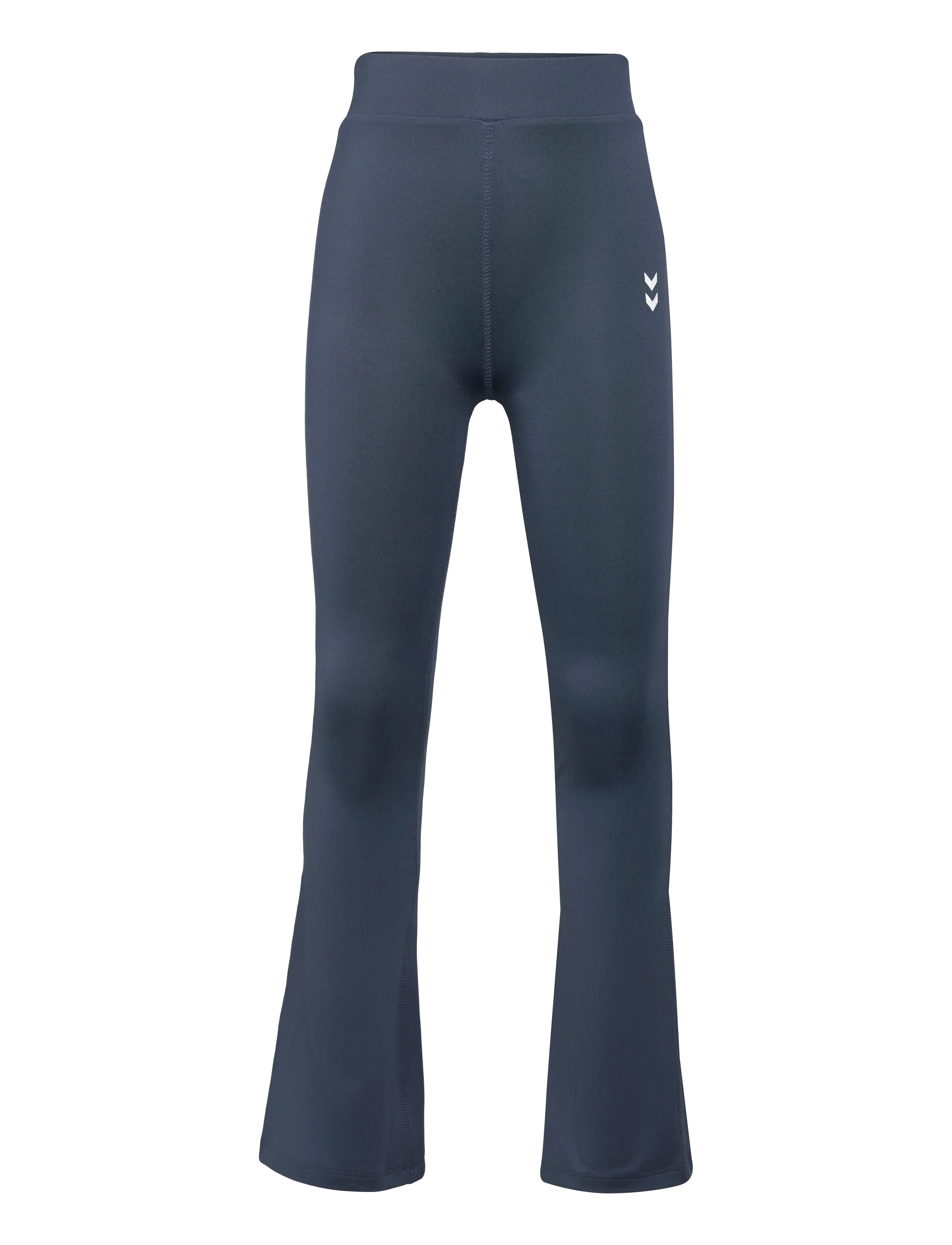 Hummel hmlJR HIGH WAIST FLARED TIGHTS - Underdeler - BLACK IRIS/BLACK IRIS / navy