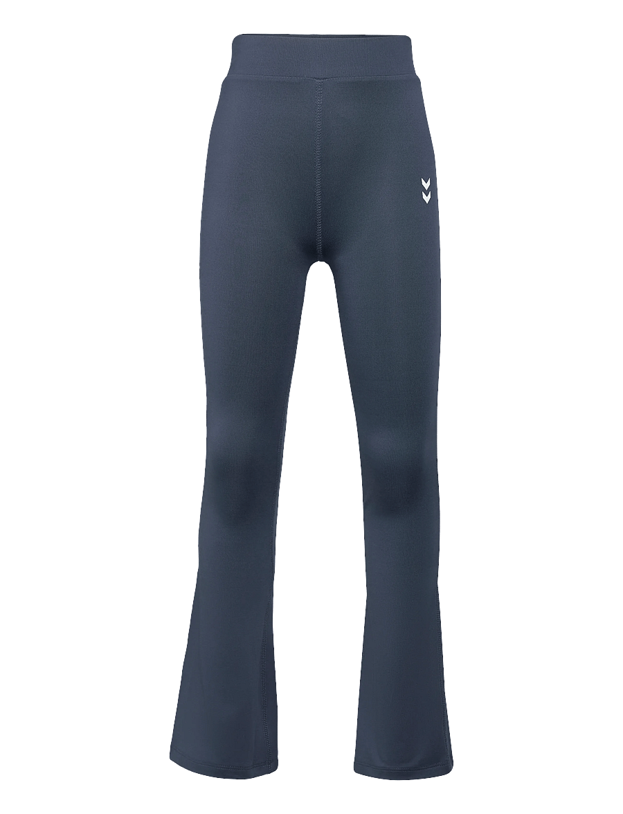 Hummel - hmlJR HIGH WAIST FLARED TIGHTS - retuusid - black iris/black iris - 0