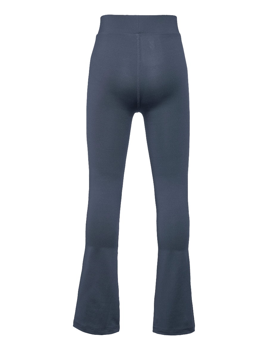 Hummel - hmlJR HIGH WAIST FLARED TIGHTS - leggings - black iris/black iris - 1