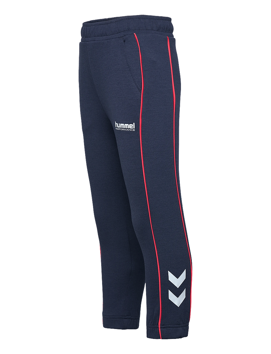 Hummel - hmlJR INTERLOCK ADJUST PANTS - sweatpants - dress blues - 3