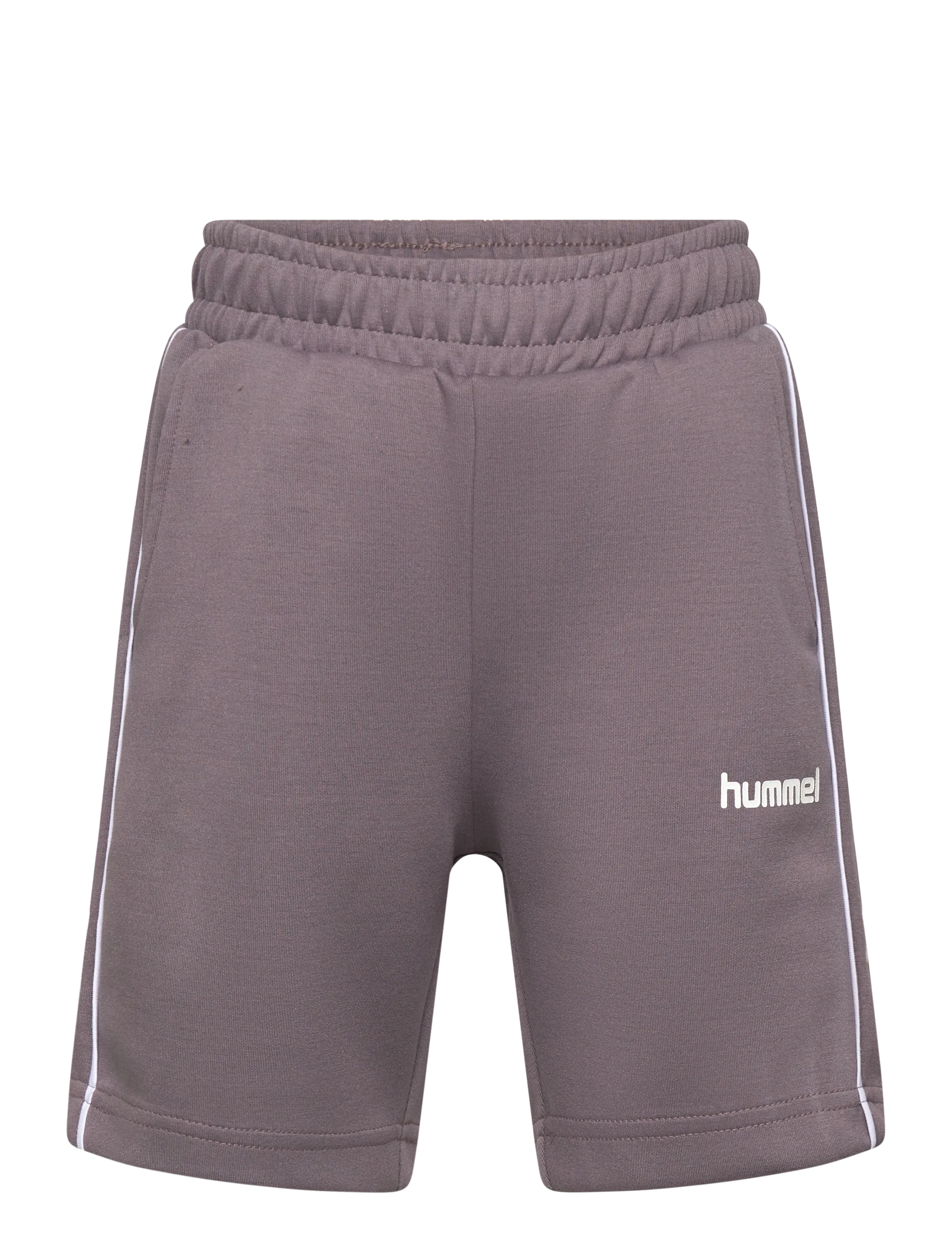Hummel hmlJR INTERLOCK ADJUST SHORTS - Hummel - SHARK / brown