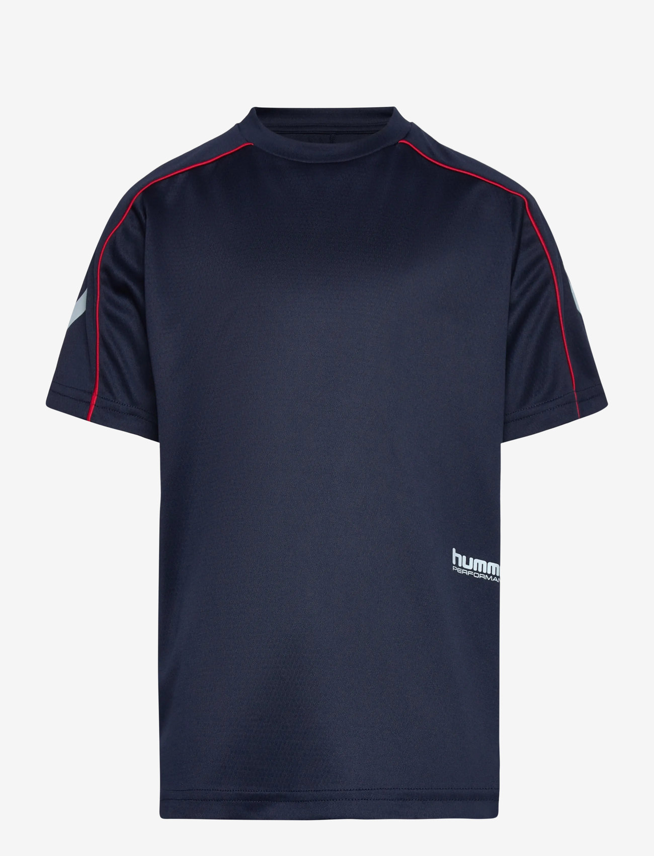 Hummel - hmlJR T-SHIRT S/S - sportoberteile - dress blues - 0