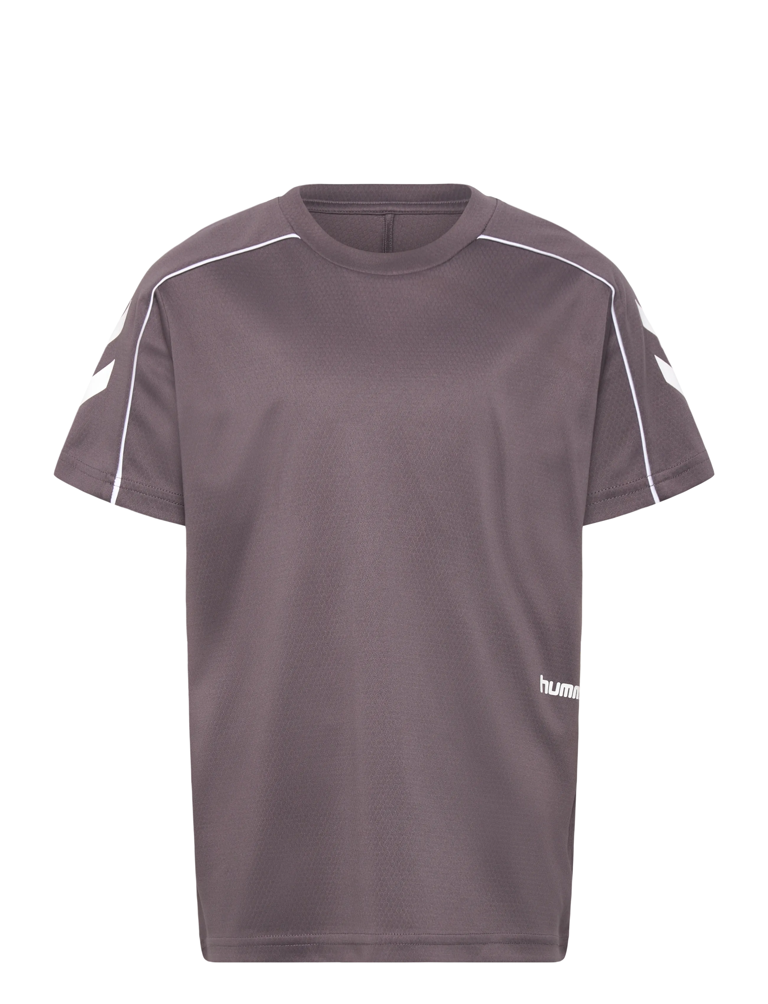 Hummel Hmljr T-Shirt S/S, 122/128, T-shirts, Grau - Sports Oberteile, Kinder