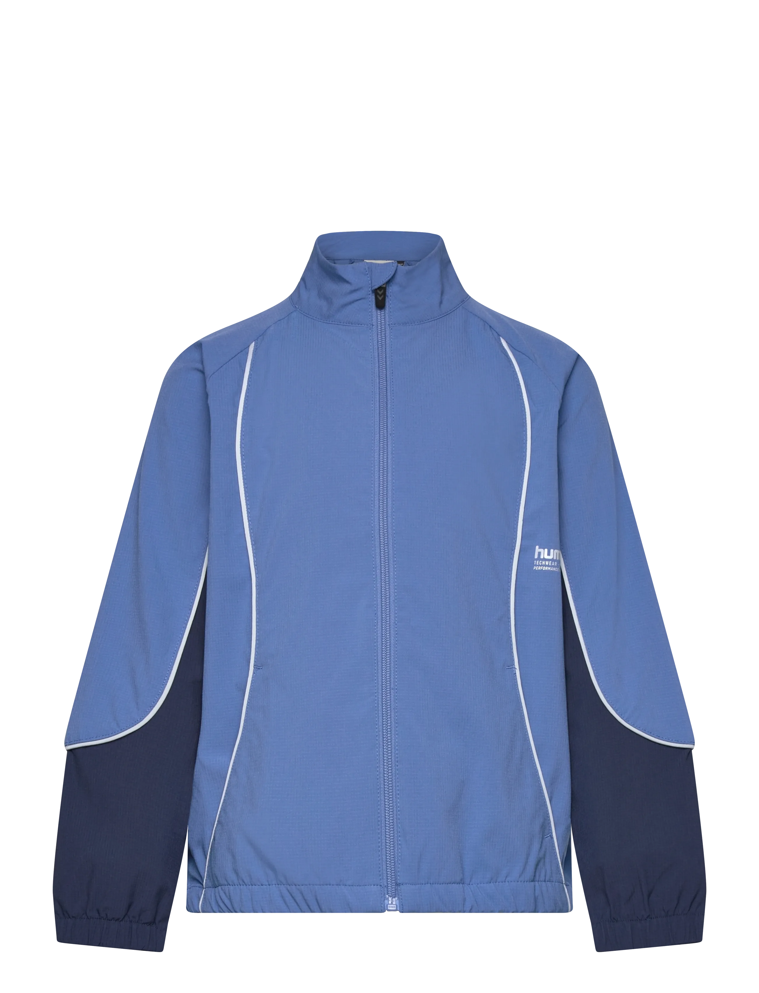 Hummel Hmljr Woven Zip Jacket, 104, Jackets & Coats, Blau - Light Jackets, Kinder