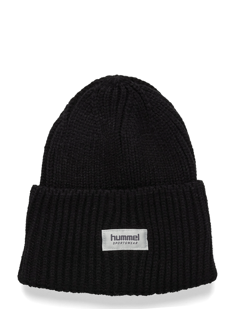 Hummel - hmlJR HEAVY RIB KNIT BEANIE - pipot - black - 0