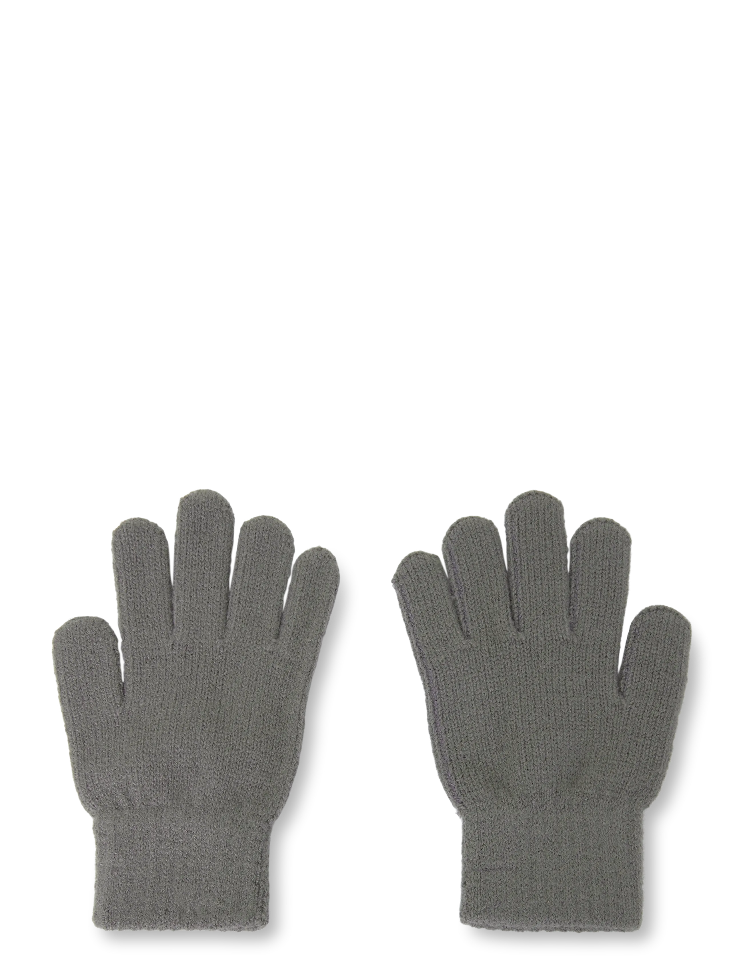 Hummel - hmlJR KNIT GLOVES 2-PACK - handschuhe - dark gull gray - 1