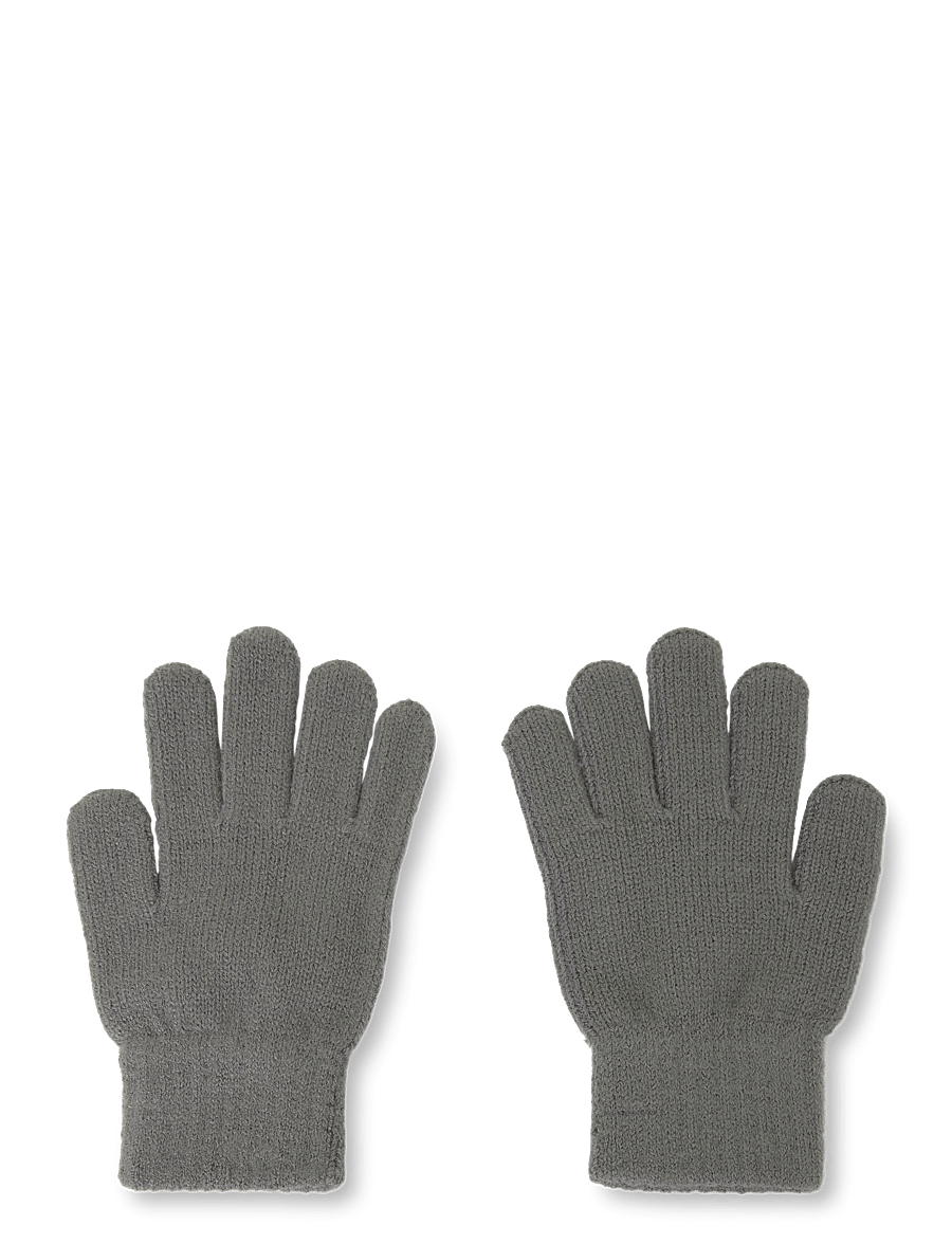 Hummel - hmlJR KNIT GLOVES 2-PACK - zemākās cenas - dark gull gray - 1