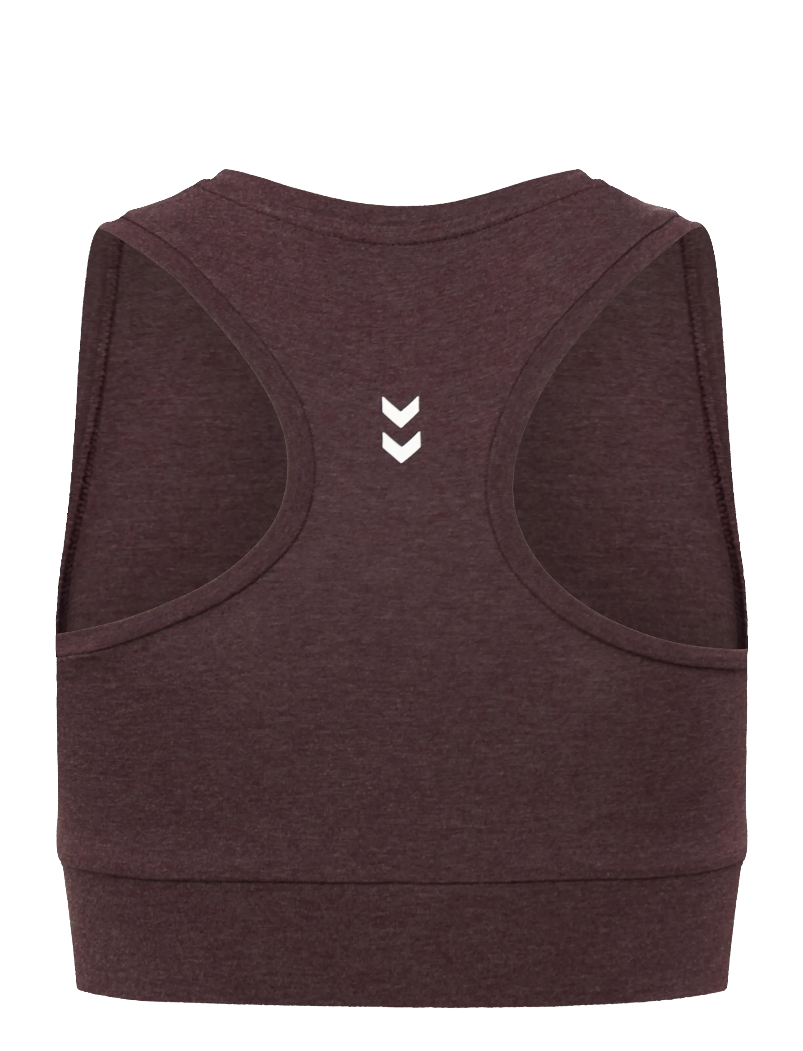 Hummel - hmlPULSE LOGO LIGHT SUPPORT BRA - lowest prices - fudge melange - 1