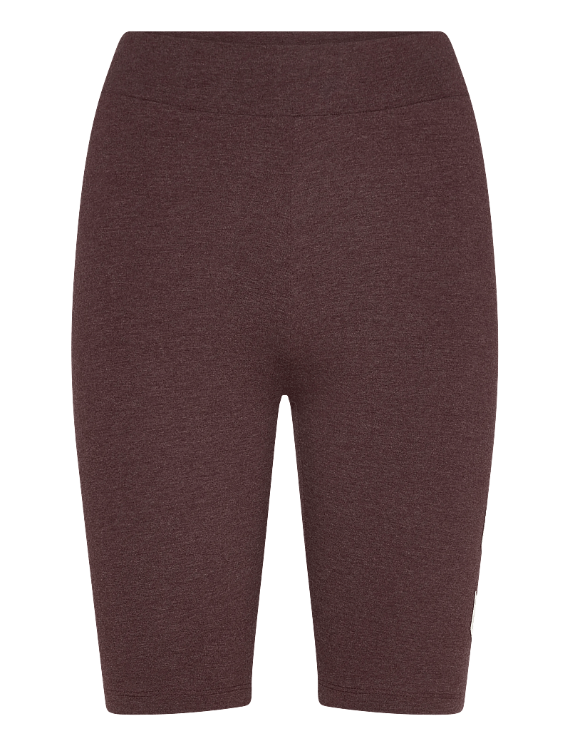 Hummel - hmlPULSE LOGO MW SHORT TIGHTS - trainingstights - fudge melange - 0