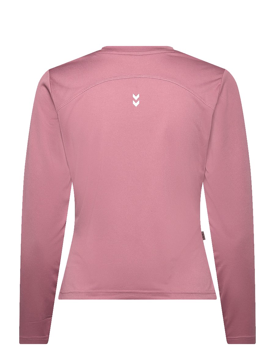 Hummel - hmlPULSE WORKOUT W T-SHIRT L/S - wistful mauve - 1