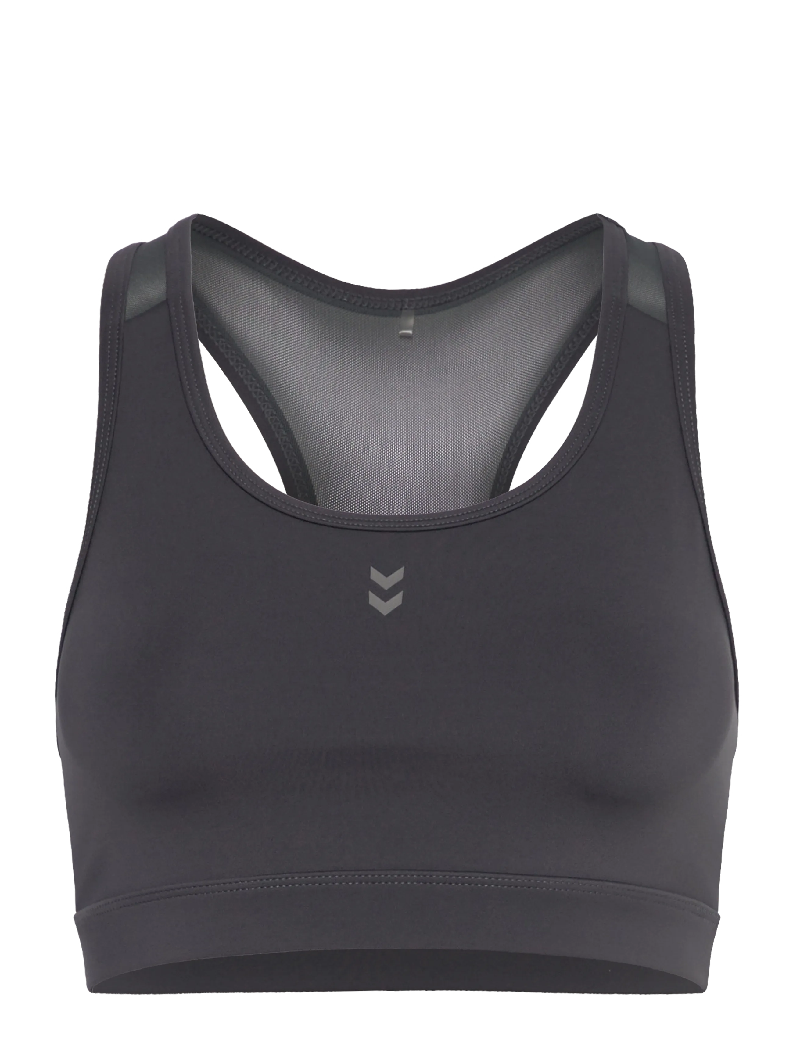 Hummel Hmlpulse Medium Support Bra, Kvinder, Medium Støtte Sports-bh, Grå, Str: S