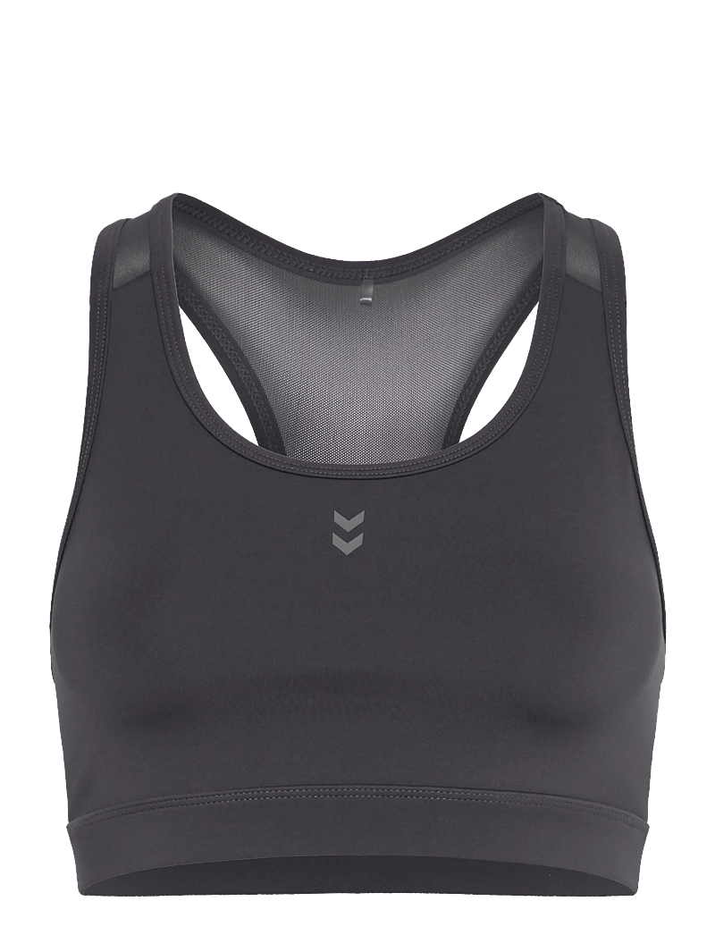 Hummel - hmlPULSE MEDIUM SUPPORT BRA - spordirinnahoidjad - ebony - 0