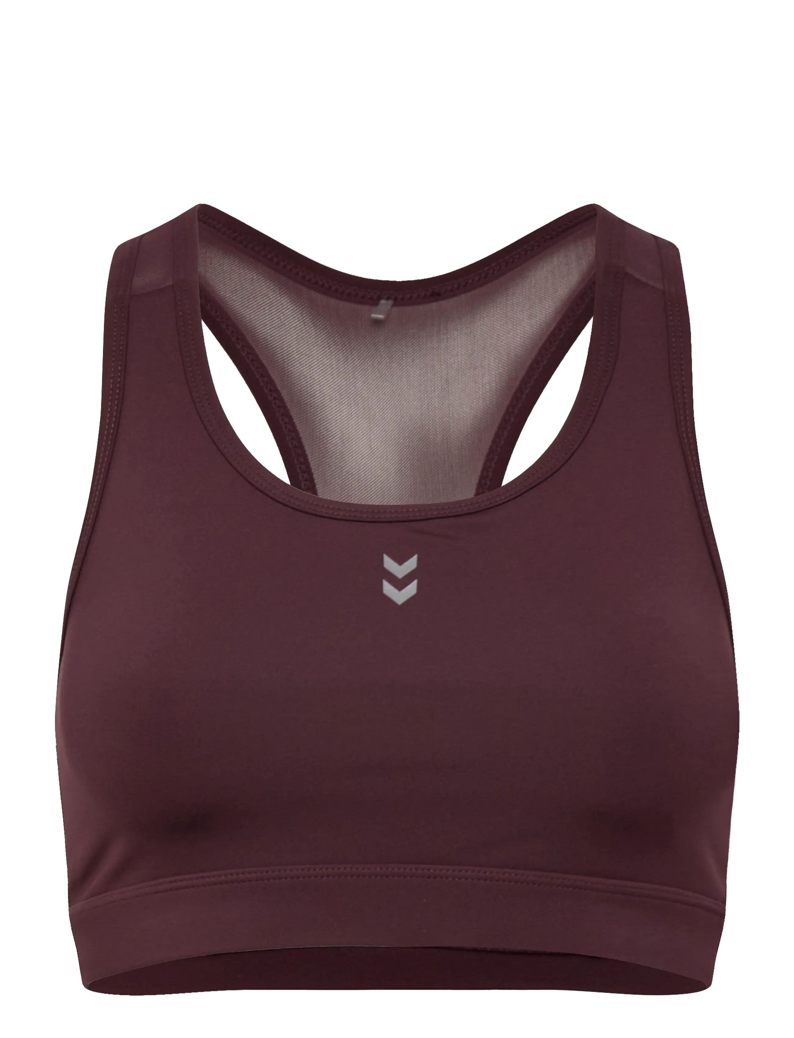 Hummel Hmlpulse Medium Support Bra, Kvinder, Medium Støtte Sports-bh, Bordeaux, Str: M