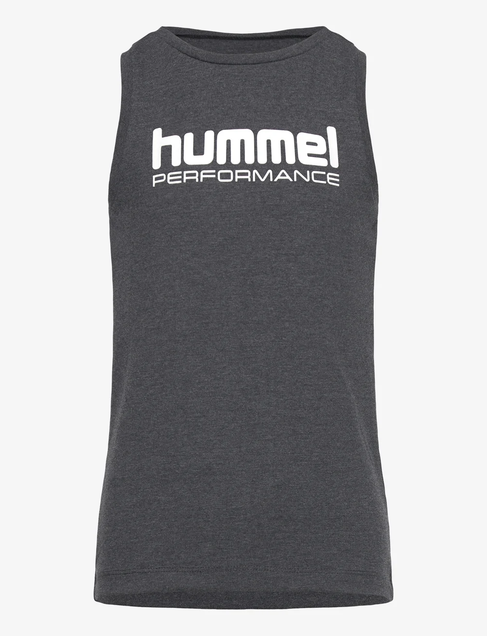 Hummel - hmlJR TOP - Õlapaeltega pluusid - black melange - 0