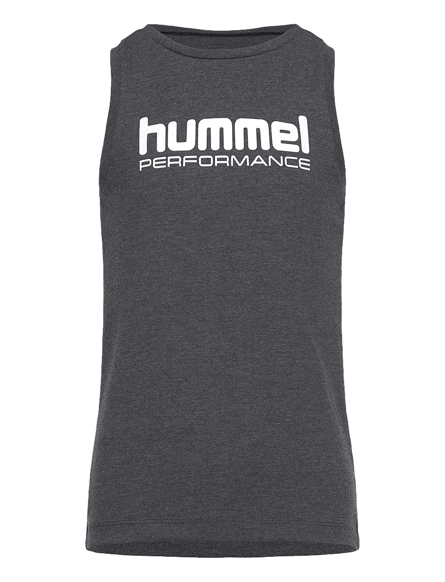Hummel - hmlJR TOP - tank tops - black melange - 0