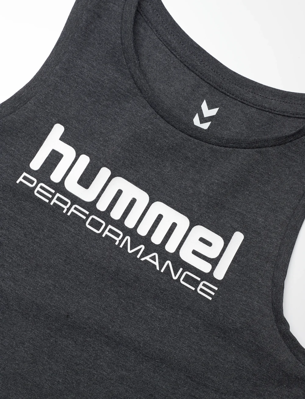 Hummel - hmlJR TOP - Õlapaeltega pluusid - black melange - 2