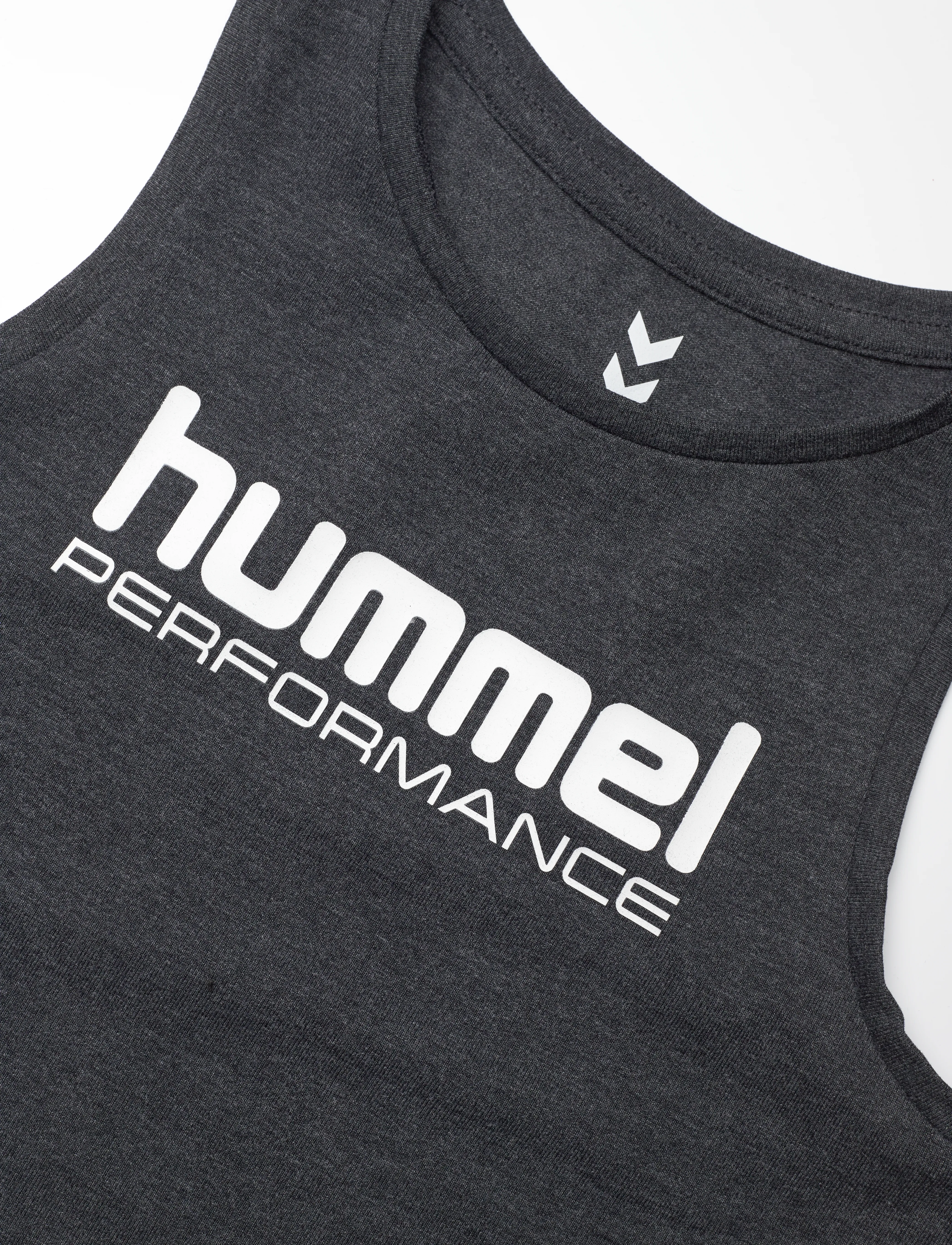 Hummel - hmlJR TOP - tank tops - black melange - 2