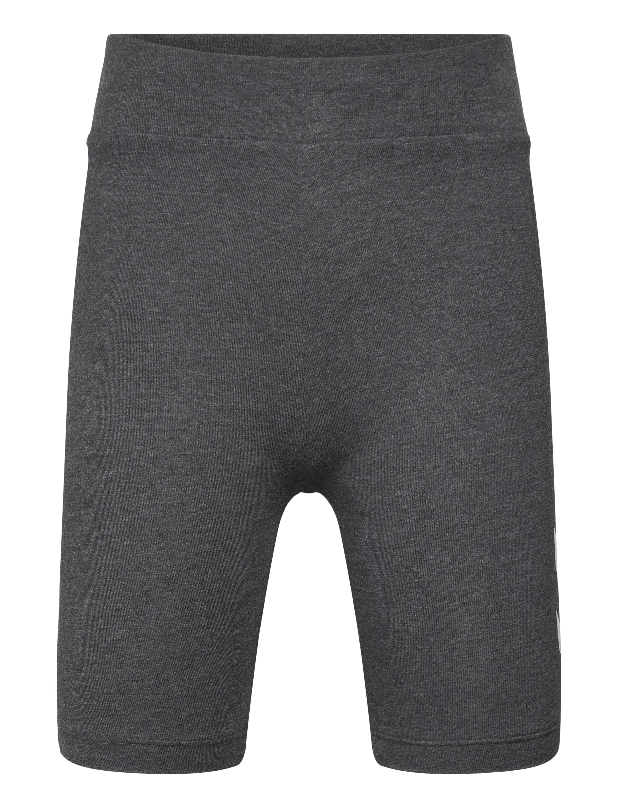 Hummel hmlJR LOGO SHORT  TIGHTS - Underdele - BLACK MELANGE / grey