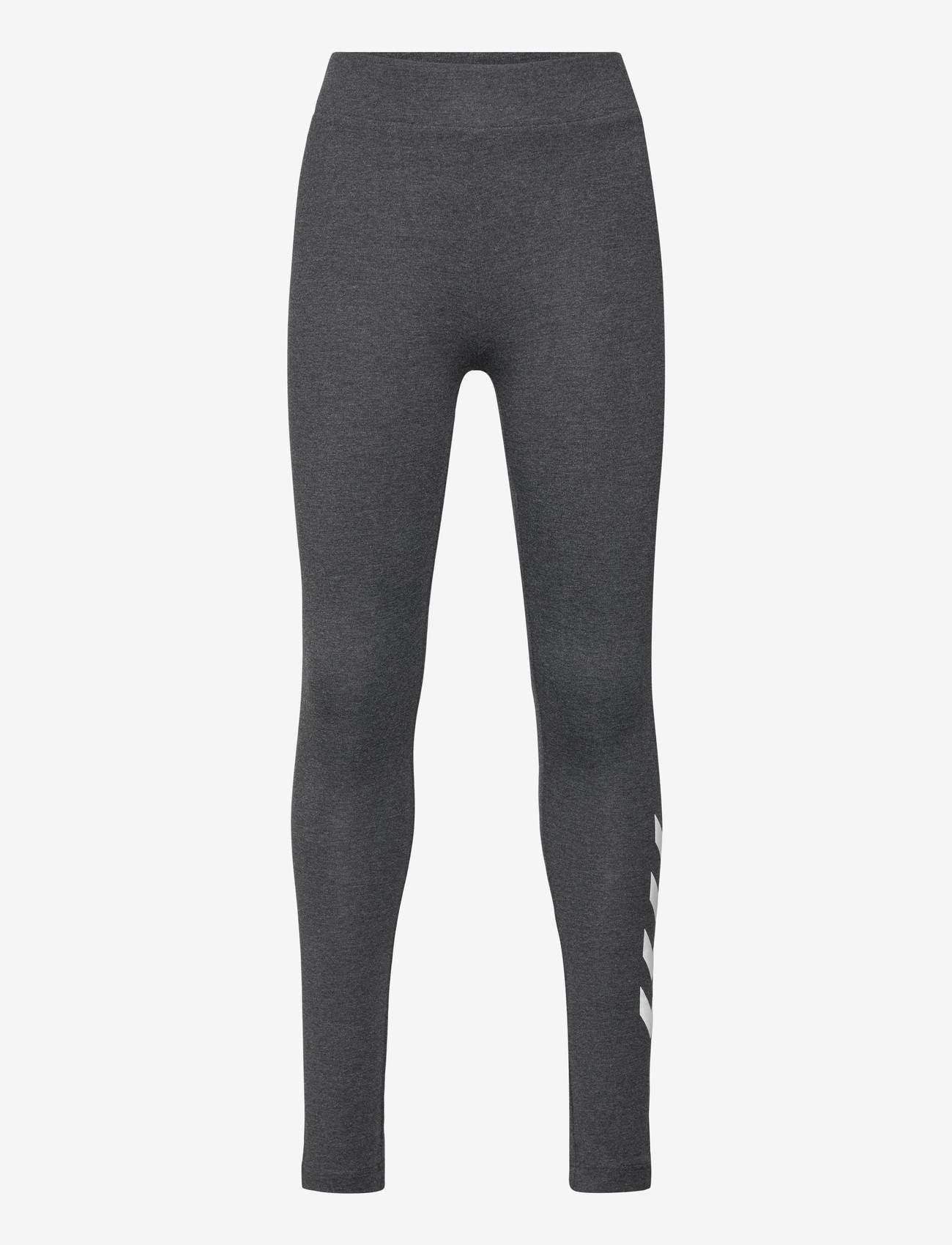 Hummel - hmlJR LOGO TIGHTS - running & training tights - black melange - 0