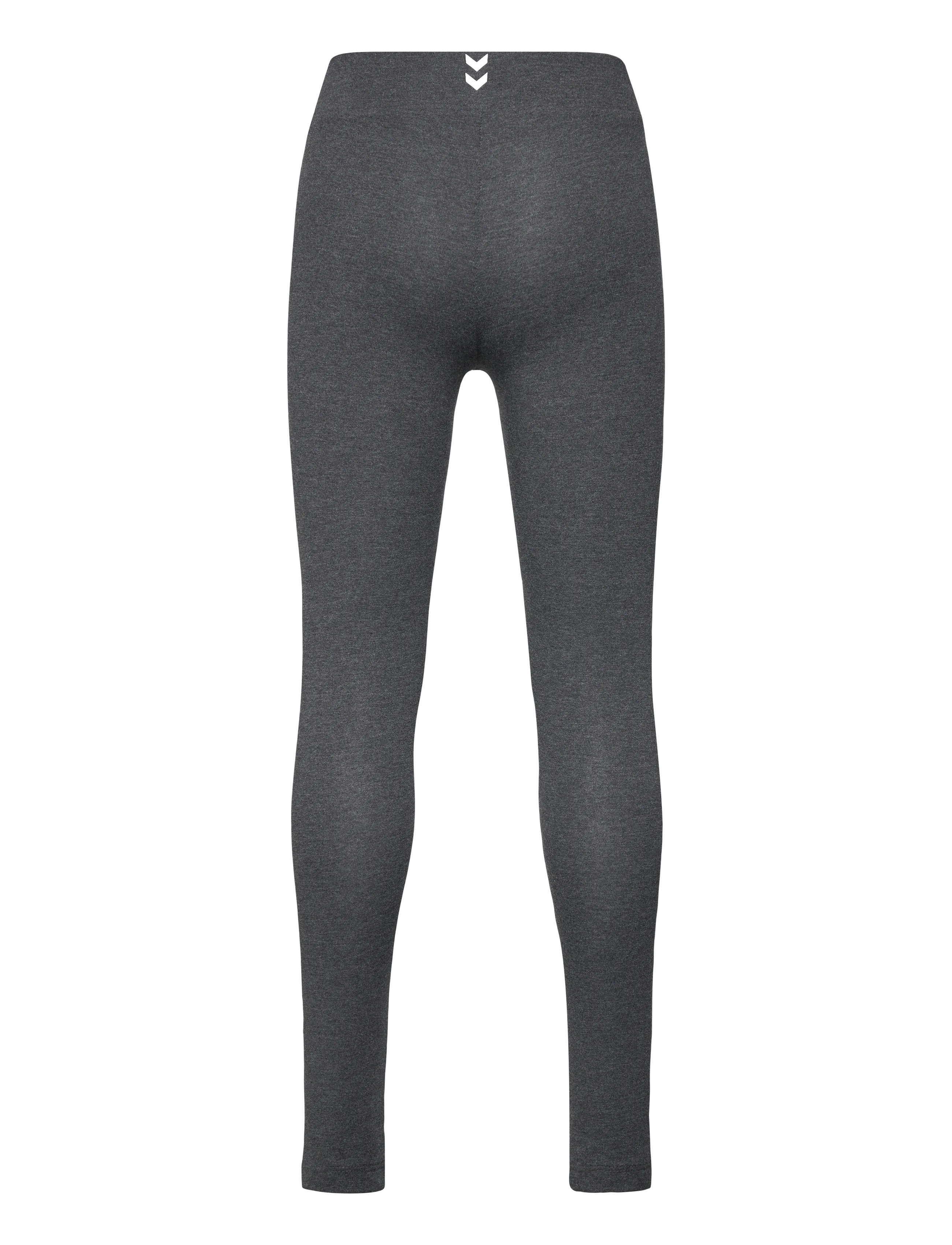 Hummel - hmlJR LOGO TIGHTS - retuusid - black melange - 1