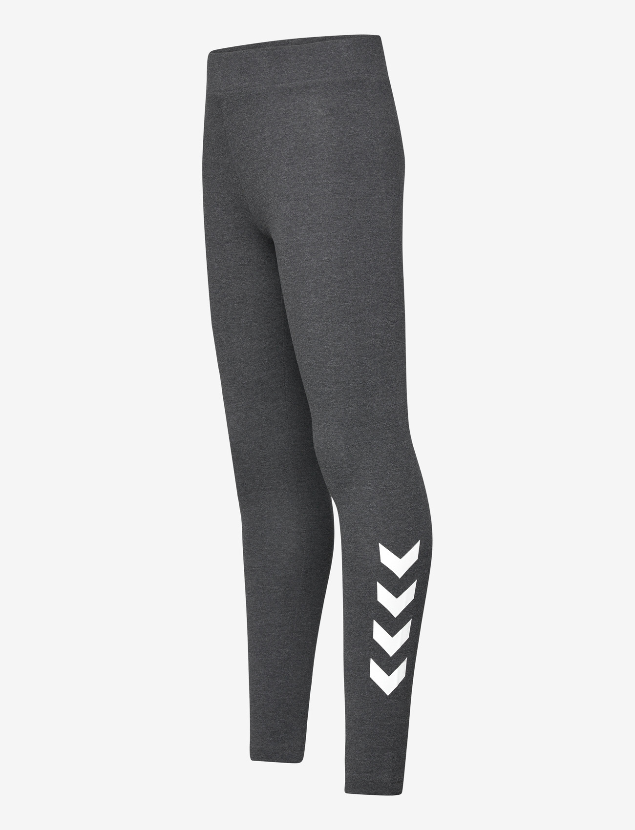 Hummel - hmlJR LOGO TIGHTS - running & training tights - black melange - 2