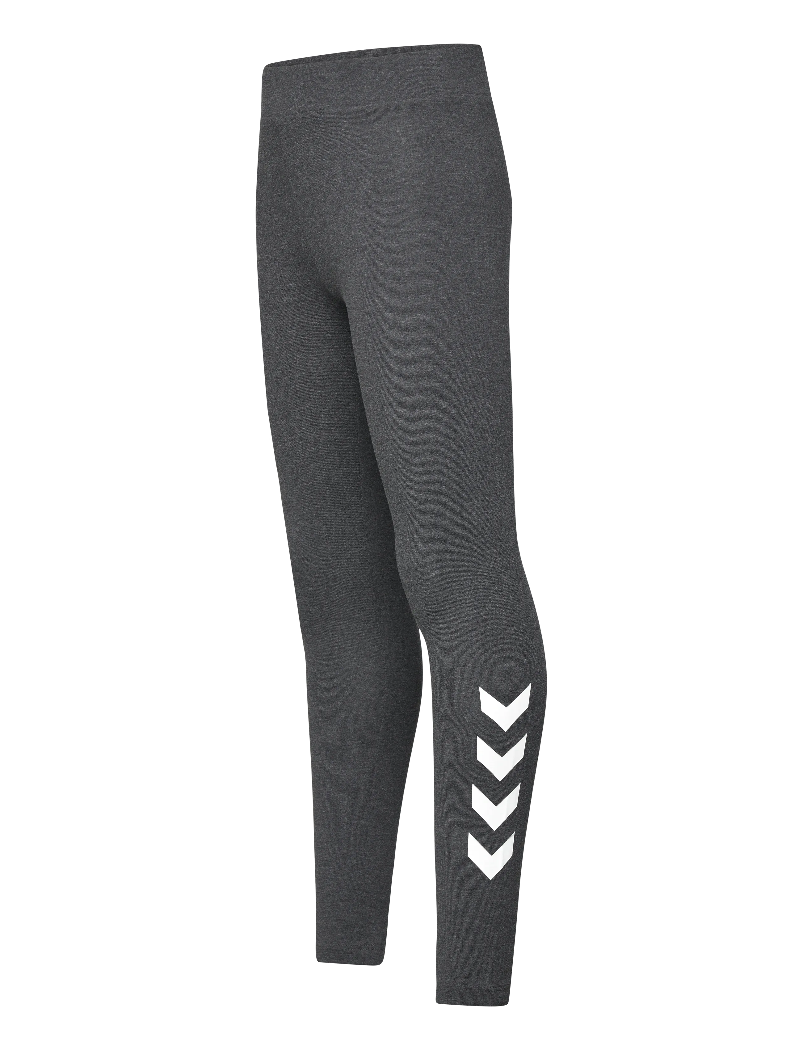 Hummel - hmlJR LOGO TIGHTS - retuusid - black melange - 2