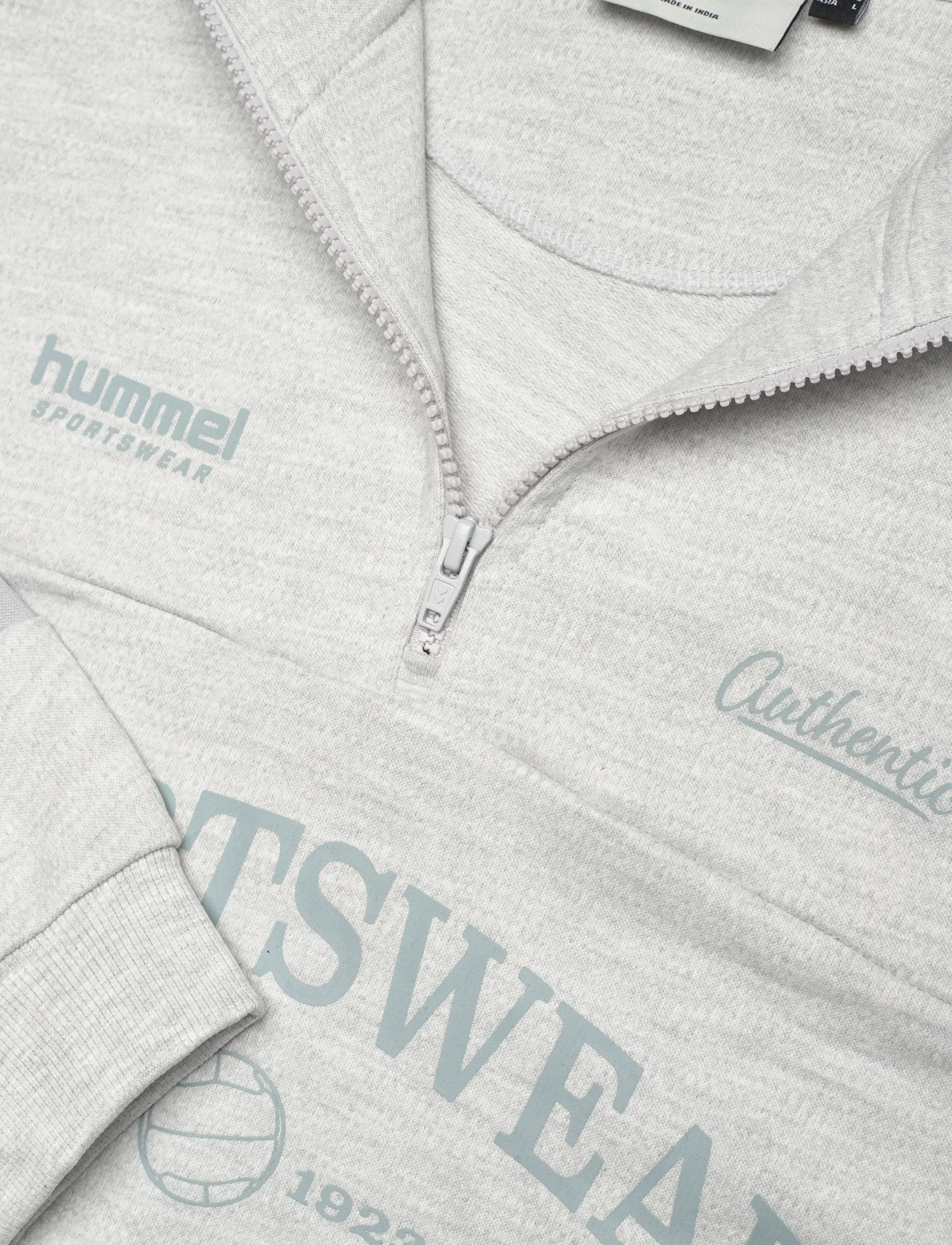 Hummel - hmlOVERSIZED HALFZIP SW - sport - light grey melange - 2