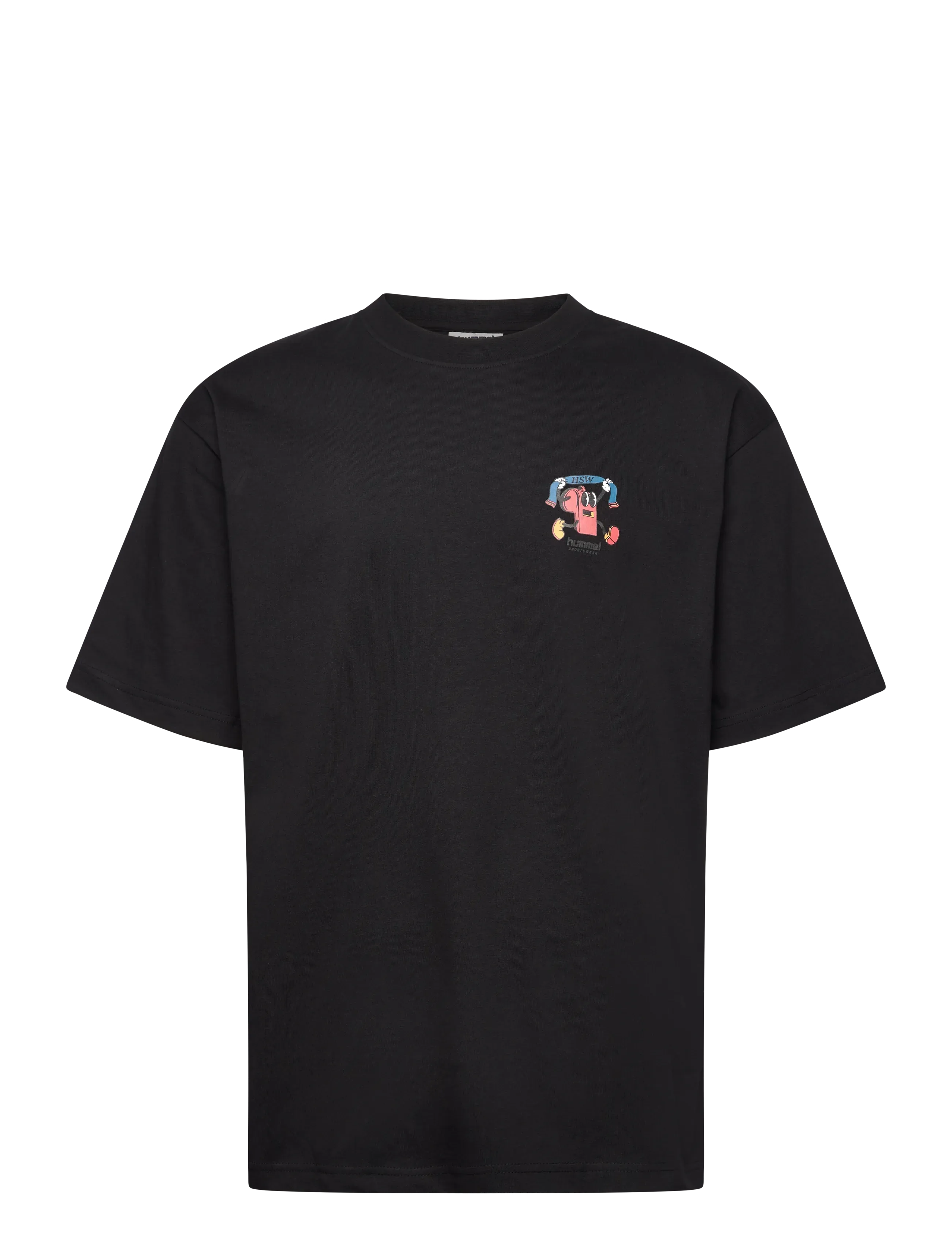 HUMMEL Hmlloose T-Shirt S/S Whistle Schwarz - M - Herren