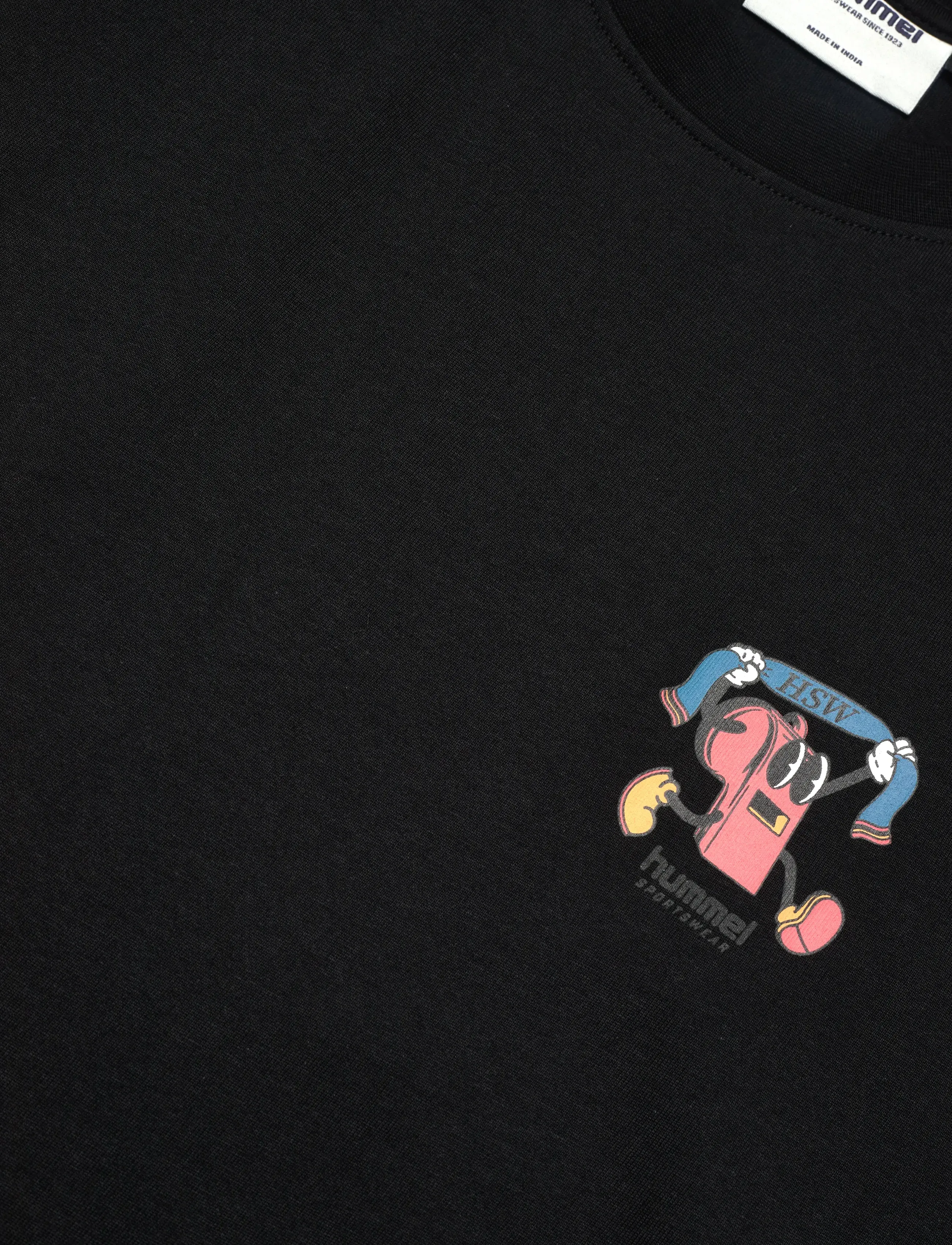 Hummel - hmlLOOSE T-SHIRT S/S WHISTLE - alussärgid ja t-särgid - black - 2