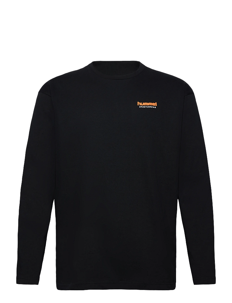 Hummel - hmlLOOSE T-SHIRT L/S SW - langærmede t-shirts - black - 0