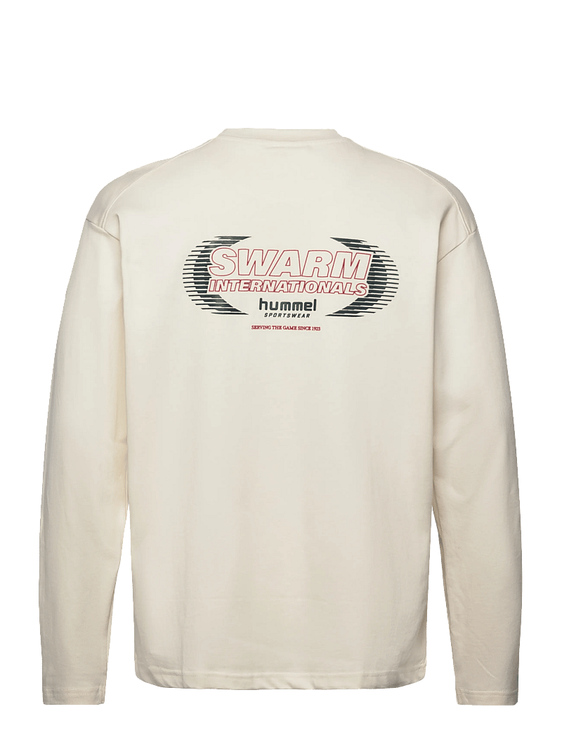 Hummel - hmlLOOSE T-SHIRT L/S SW - langærmede t-shirts - tofu - 1